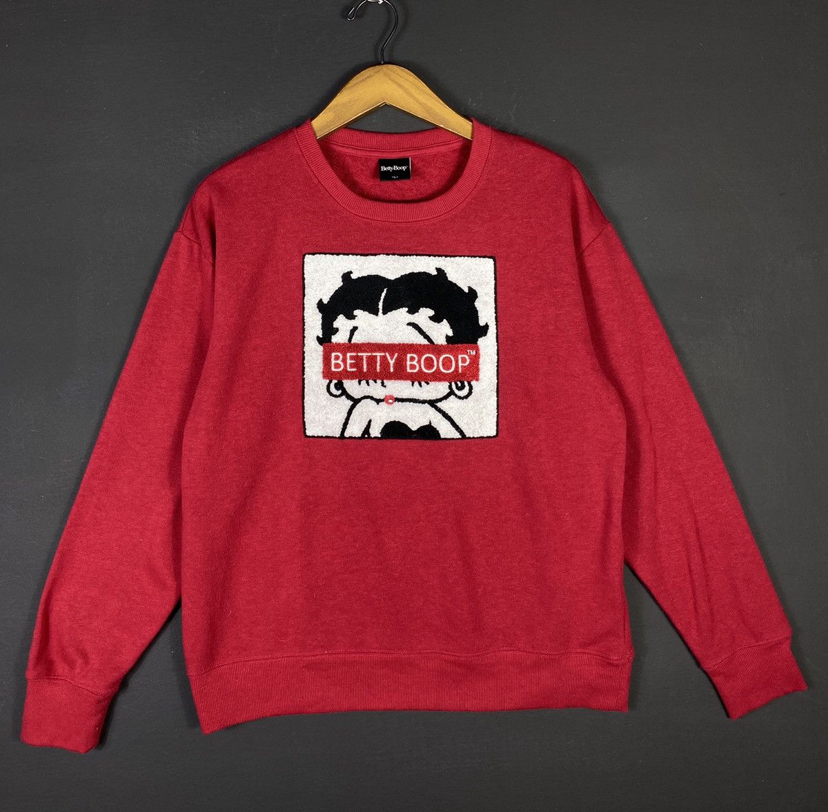 Cartoon Network × Vintage Vintage Betty Boop Embroidery Sweatshirt Size US L / EU 52-54 / 3 - 1 Thumbnail