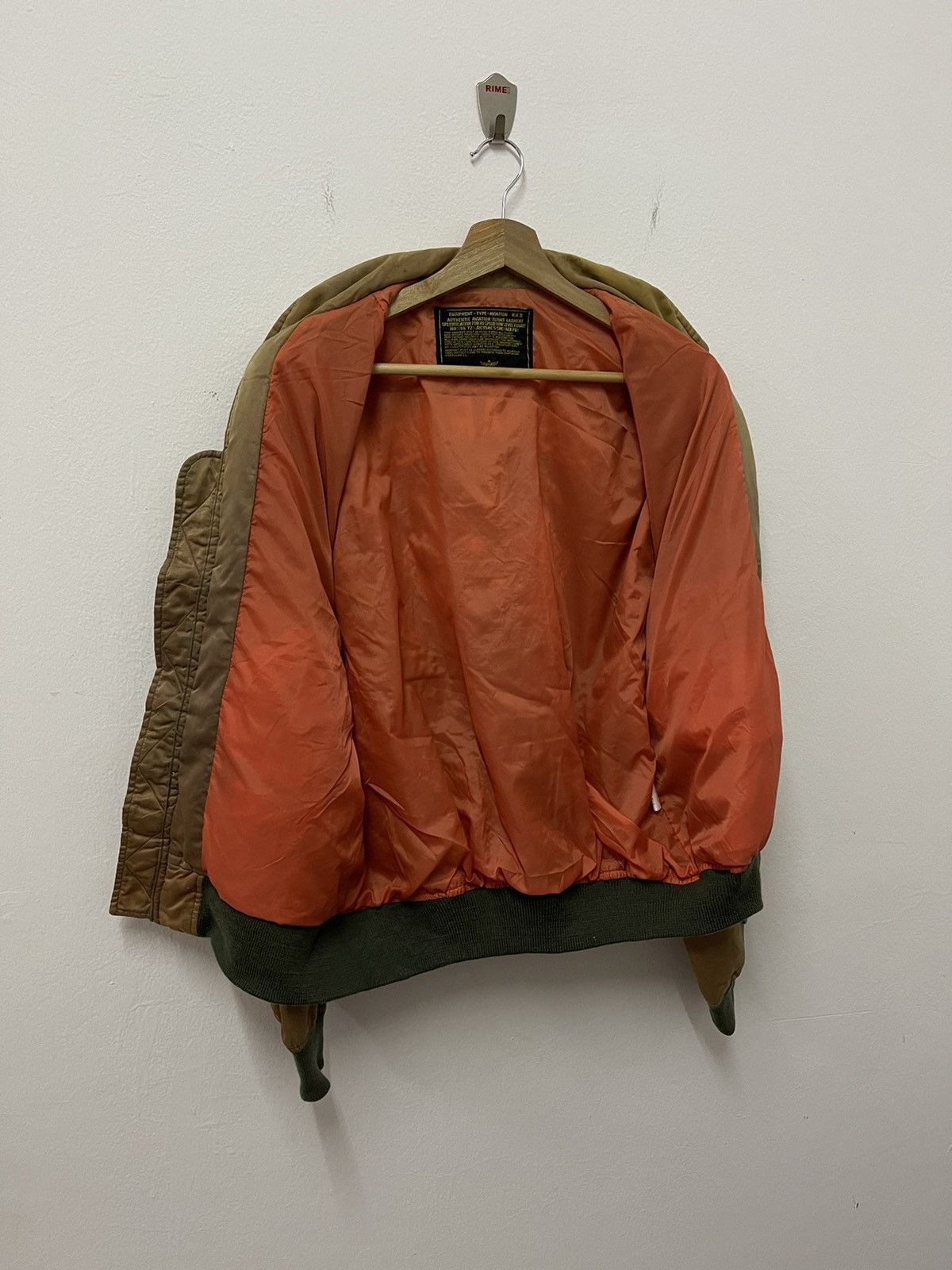 Vintage Vintage Us Marine Military Flag Embroidery Bomber Jacket Size US L / EU 52-54 / 3 - 11 Thumbnail
