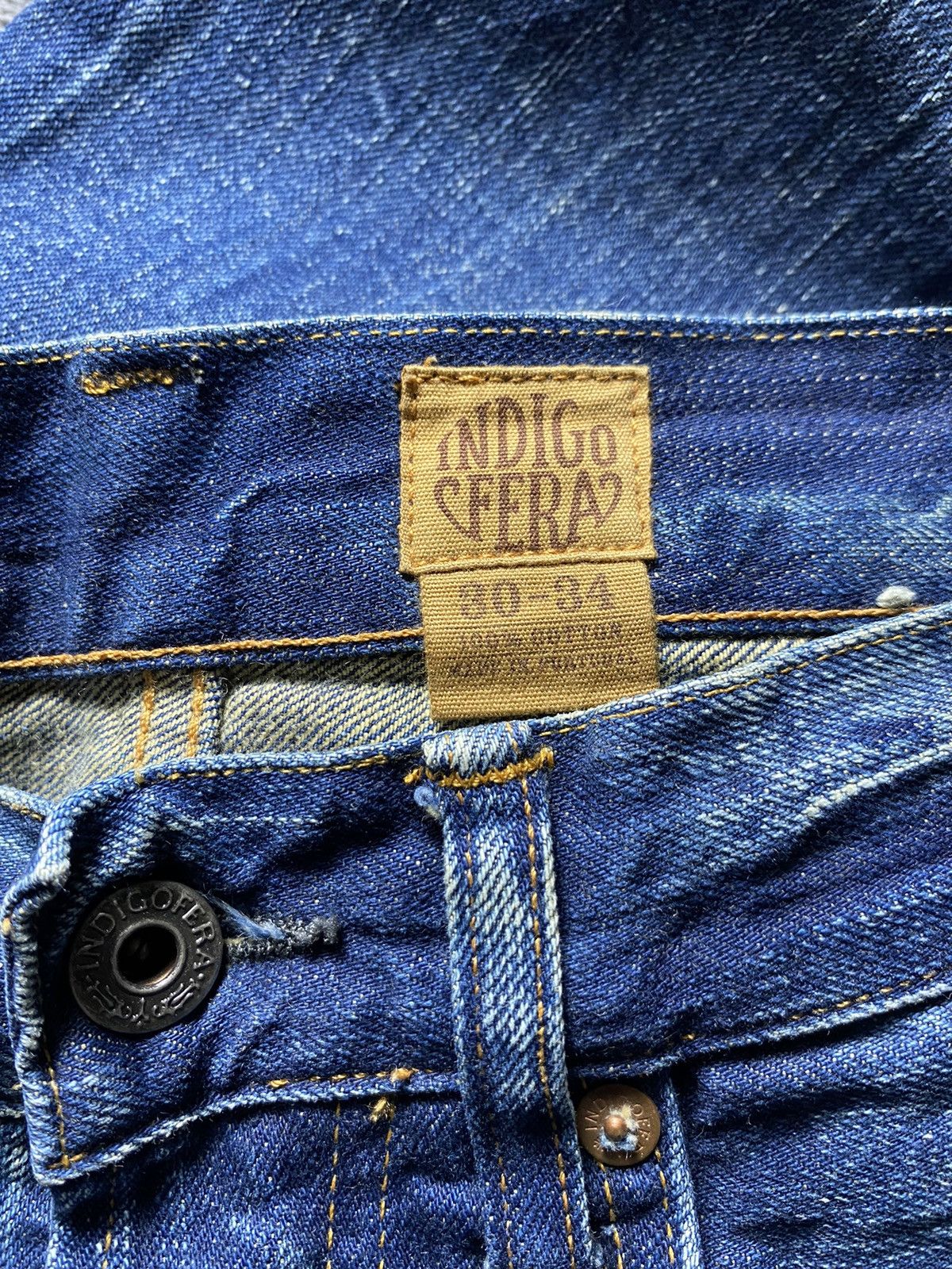 Indigofera Indigoferra denim jeans size 30 RAY Size US 30 / EU 46 - 7 Thumbnail