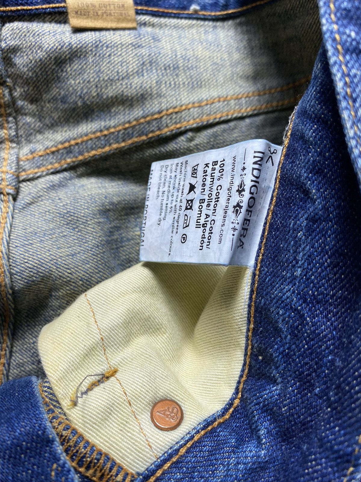 Indigofera Indigoferra denim jeans size 30 RAY Size US 30 / EU 46 - 6 Thumbnail