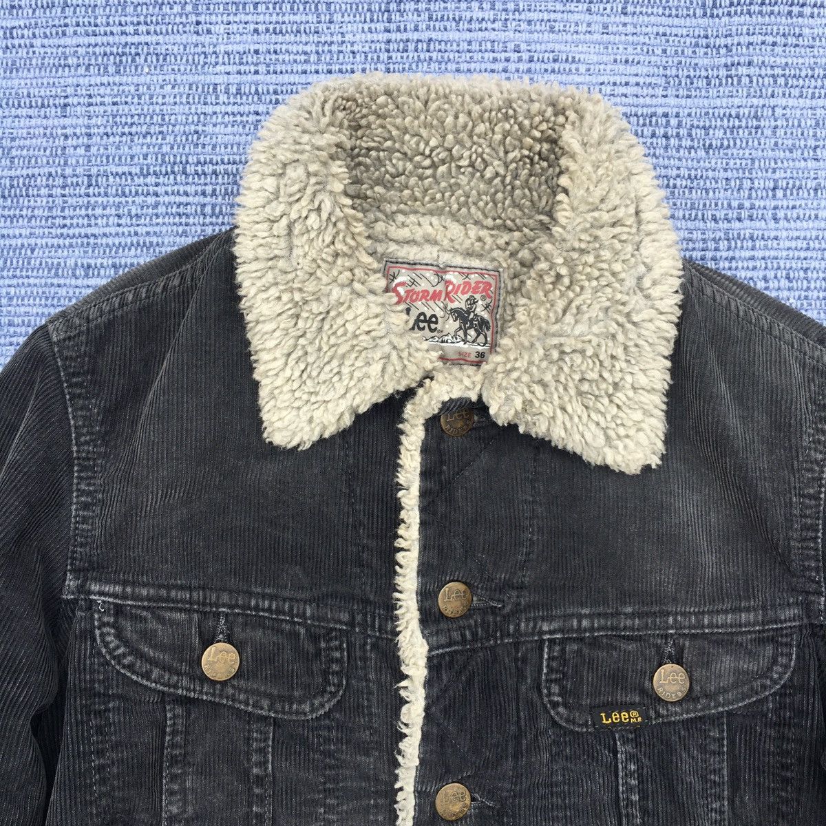 Lee vintage 90s lee storm rider corduroy sherpa Size US S / EU 44-46 / 1 - 3 Thumbnail