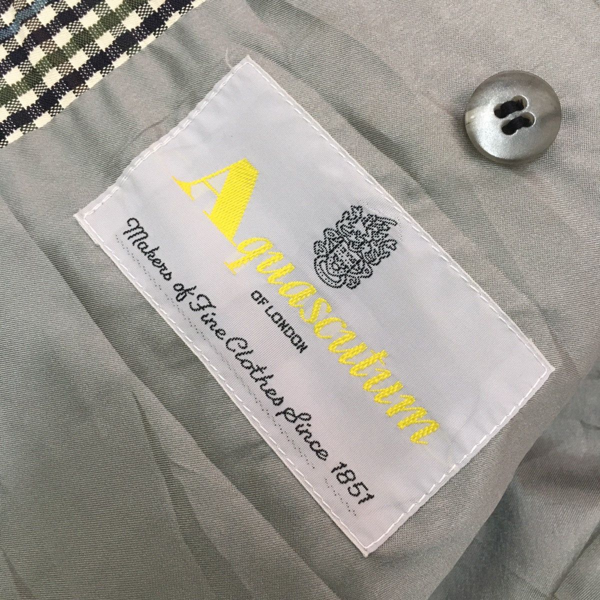 Aquascutum vintage checked blazer Size US M / EU 48-50 / 2 - 9 Thumbnail