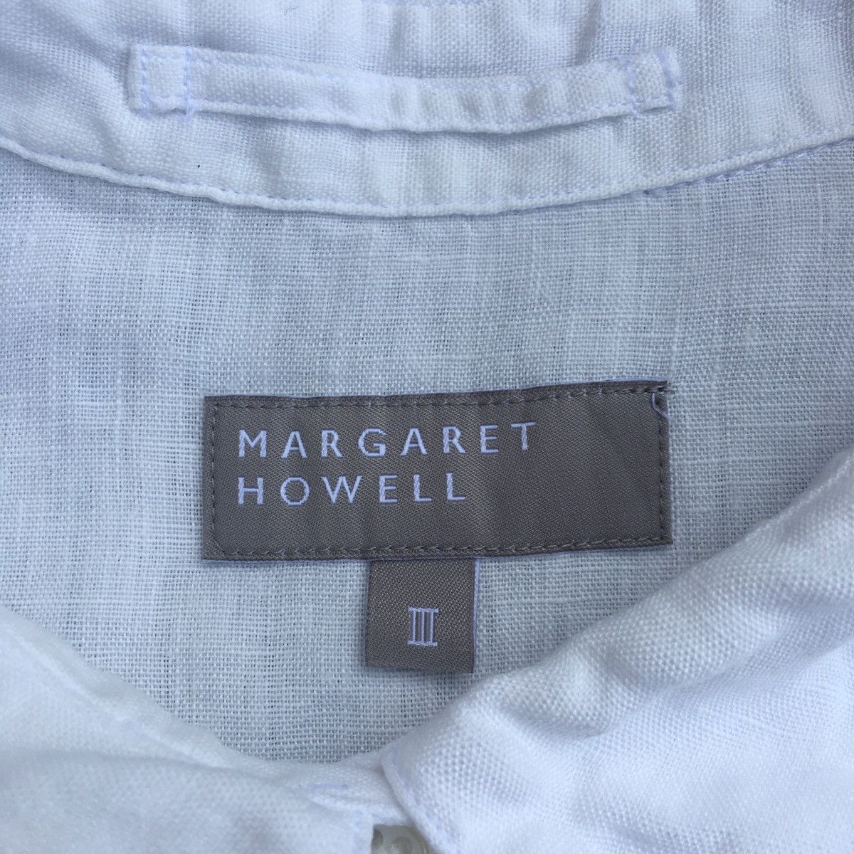 Margaret Howell white linen button up Size US L / EU 52-54 / 3 - 1 Thumbnail