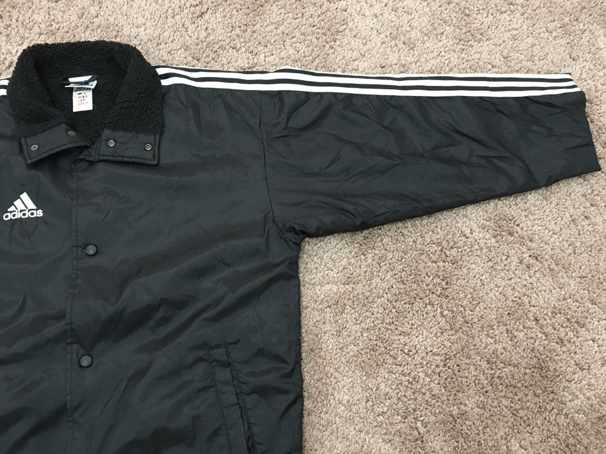 Adidas vintage long jacket for winter Size US M / EU 48-50 / 2 - 3 Thumbnail