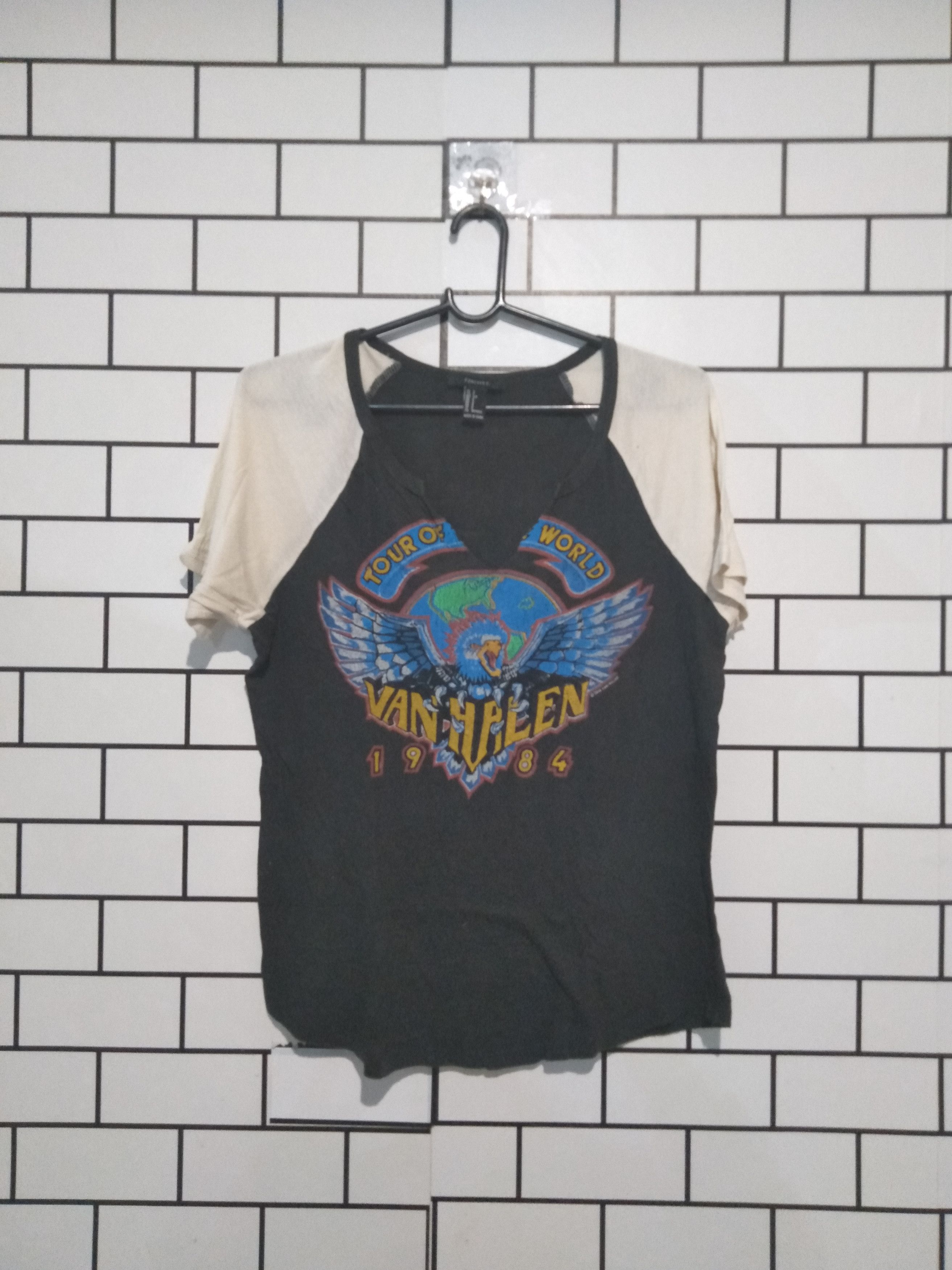 Band Tees Van Halen tour of the world vd1 Size US L / EU 52-54 / 3 - 1 Thumbnail