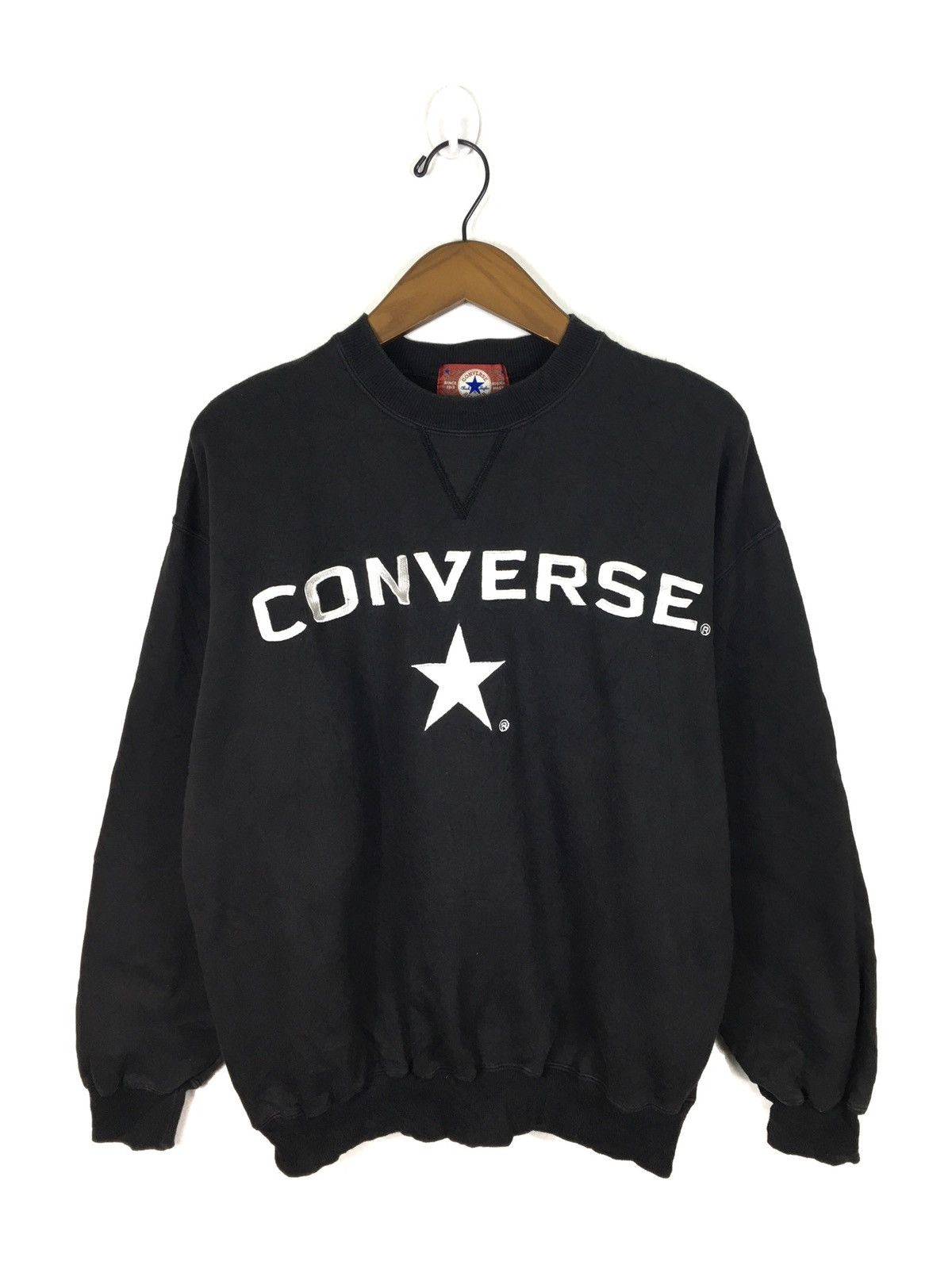 Vintage Converse Embroidery Sweatshirt