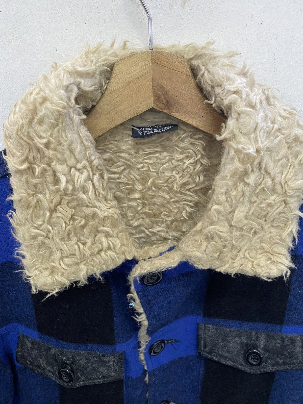 Flannel Flannel Checkered Sherpa Button Jacket Size US M / EU 48-50 / 2 - 6 Thumbnail