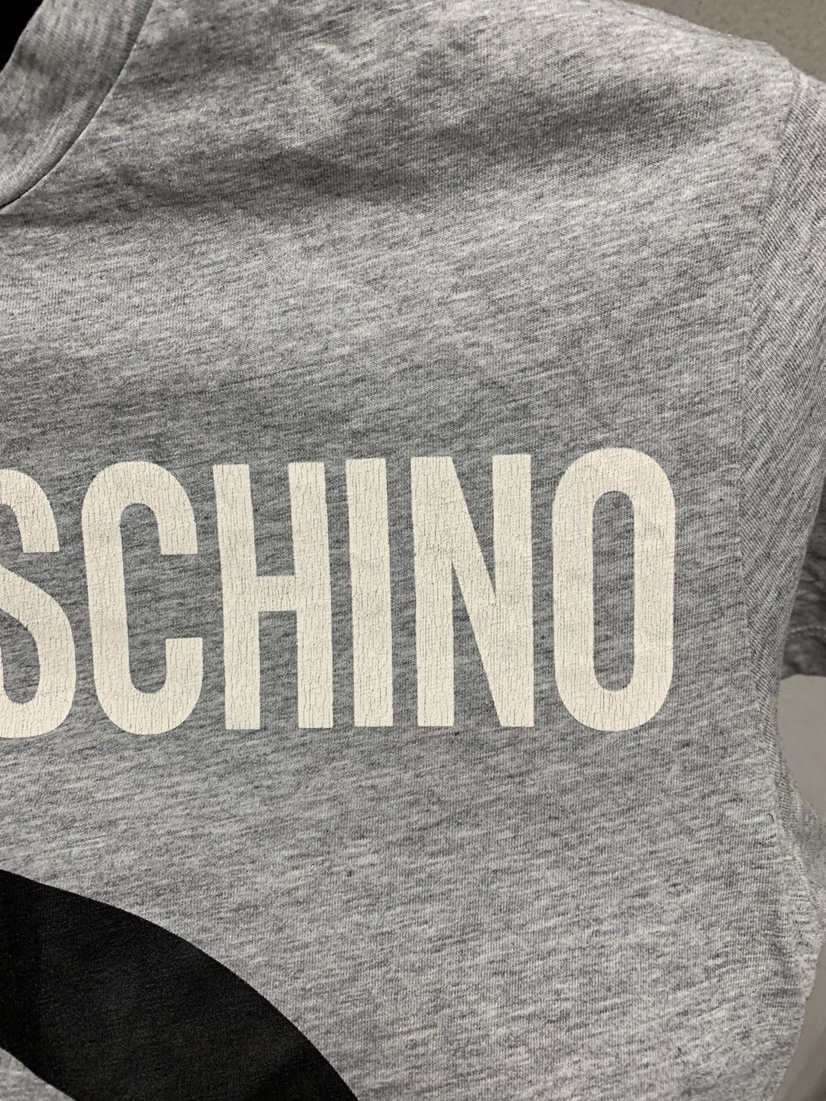 Moschino Love moschino big logo grey t-shirt S sz Size US S / EU 44-46 / 1 - 7 Thumbnail