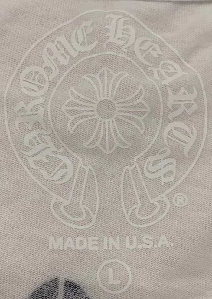 Chrome Hearts Chrome Hearts Multi Color Cross Long Sleeve Tee Size US L / EU 52-54 / 3 - 5 Thumbnail