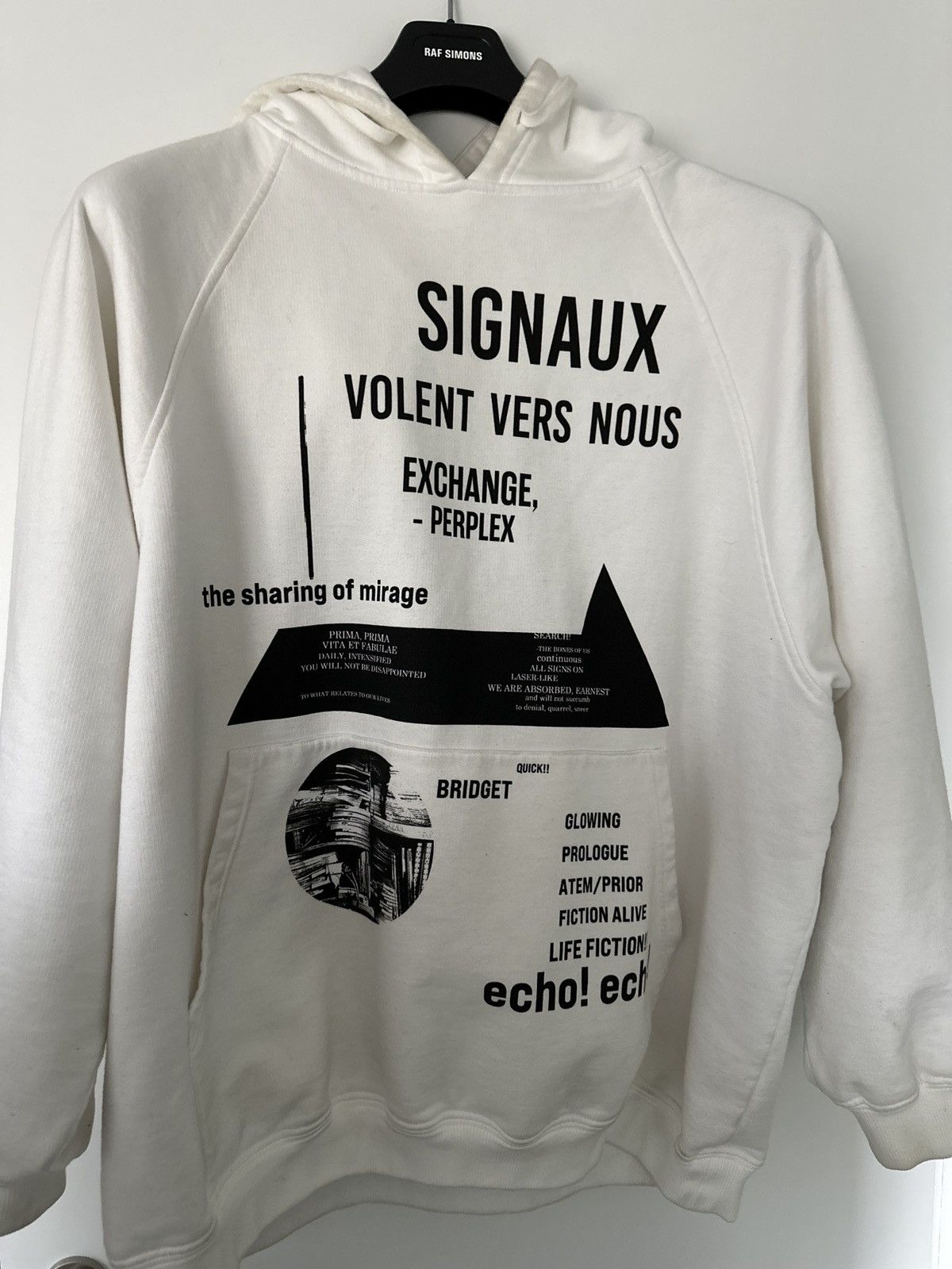 Prada × Raf Simons Prada Raf Simons SS21 Hoodie Signaux Size US L / EU 52-54 / 3 - 17 Thumbnail