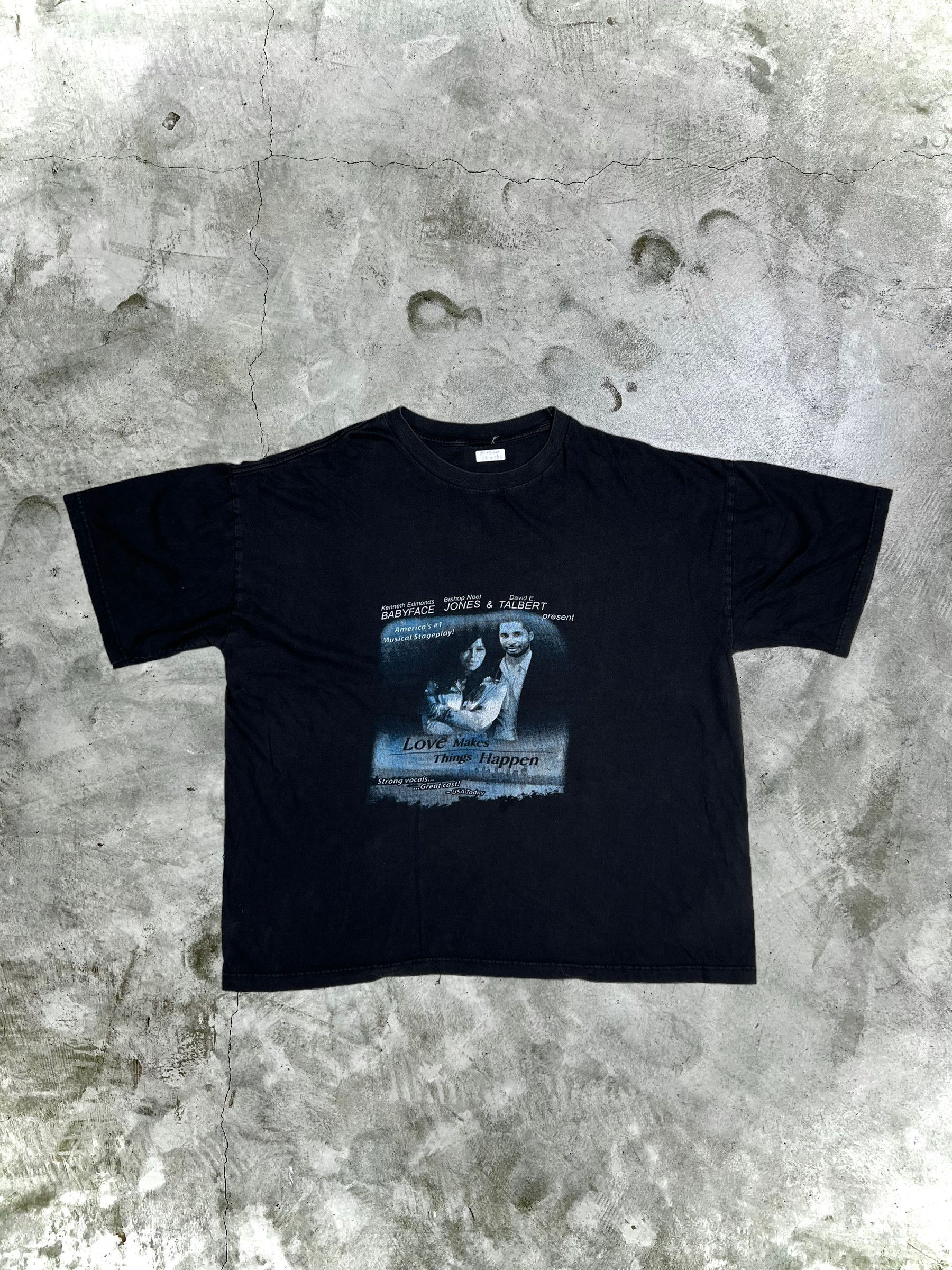 Band Tees Vtg Love Makes Things Happen Musical Cast (XXL) GTMD544 Size US XXL / EU 58 / 5 - 1 Thumbnail