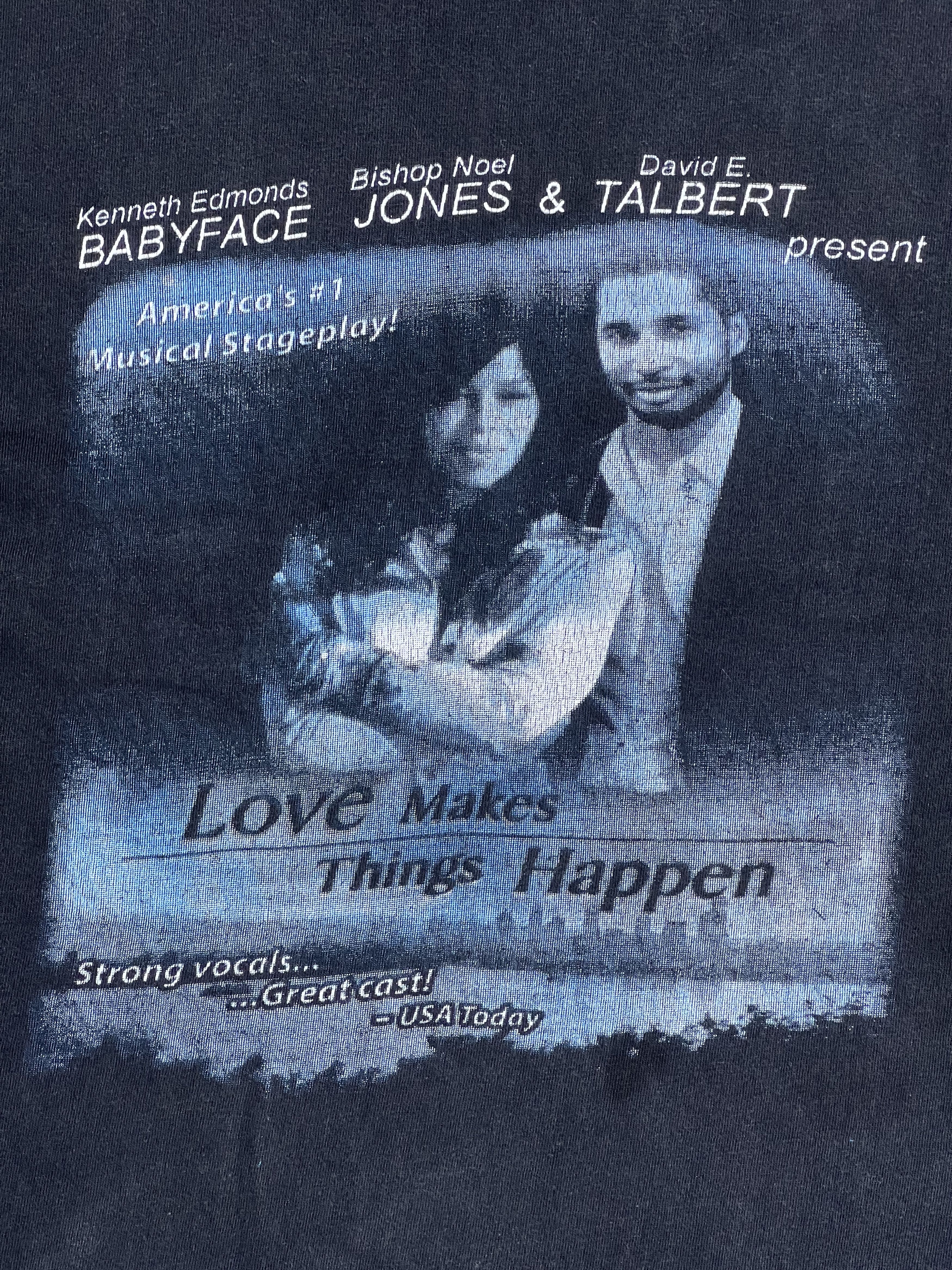 Band Tees Vtg Love Makes Things Happen Musical Cast (XXL) GTMD544 Size US XXL / EU 58 / 5 - 2 Thumbnail