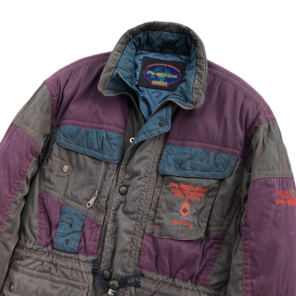 Japanese Brand Phenix Nordy Ski Winter Bomber Jacket Size US L / EU 52-54 / 3 - 2 Thumbnail