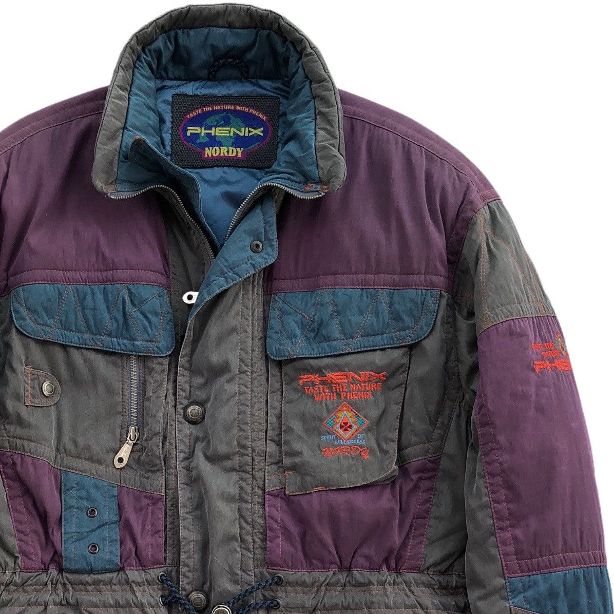 Japanese Brand Phenix Nordy Ski Winter Bomber Jacket Size US L / EU 52-54 / 3 - 3 Thumbnail