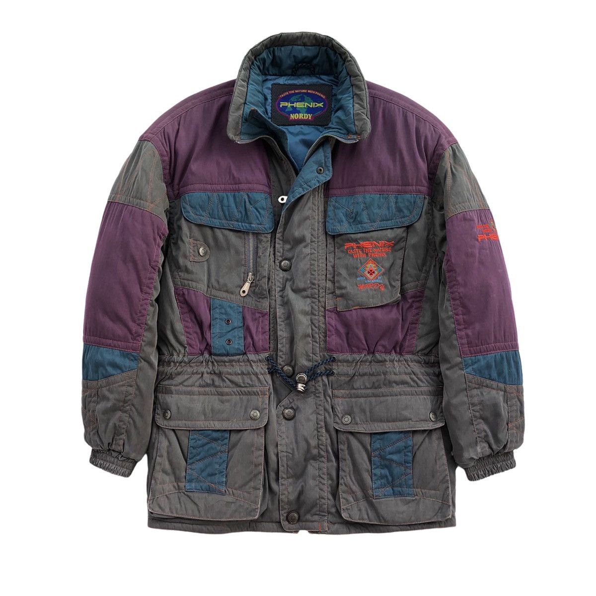 Japanese Brand Phenix Nordy Ski Winter Bomber Jacket Size US L / EU 52-54 / 3 - 9 Thumbnail