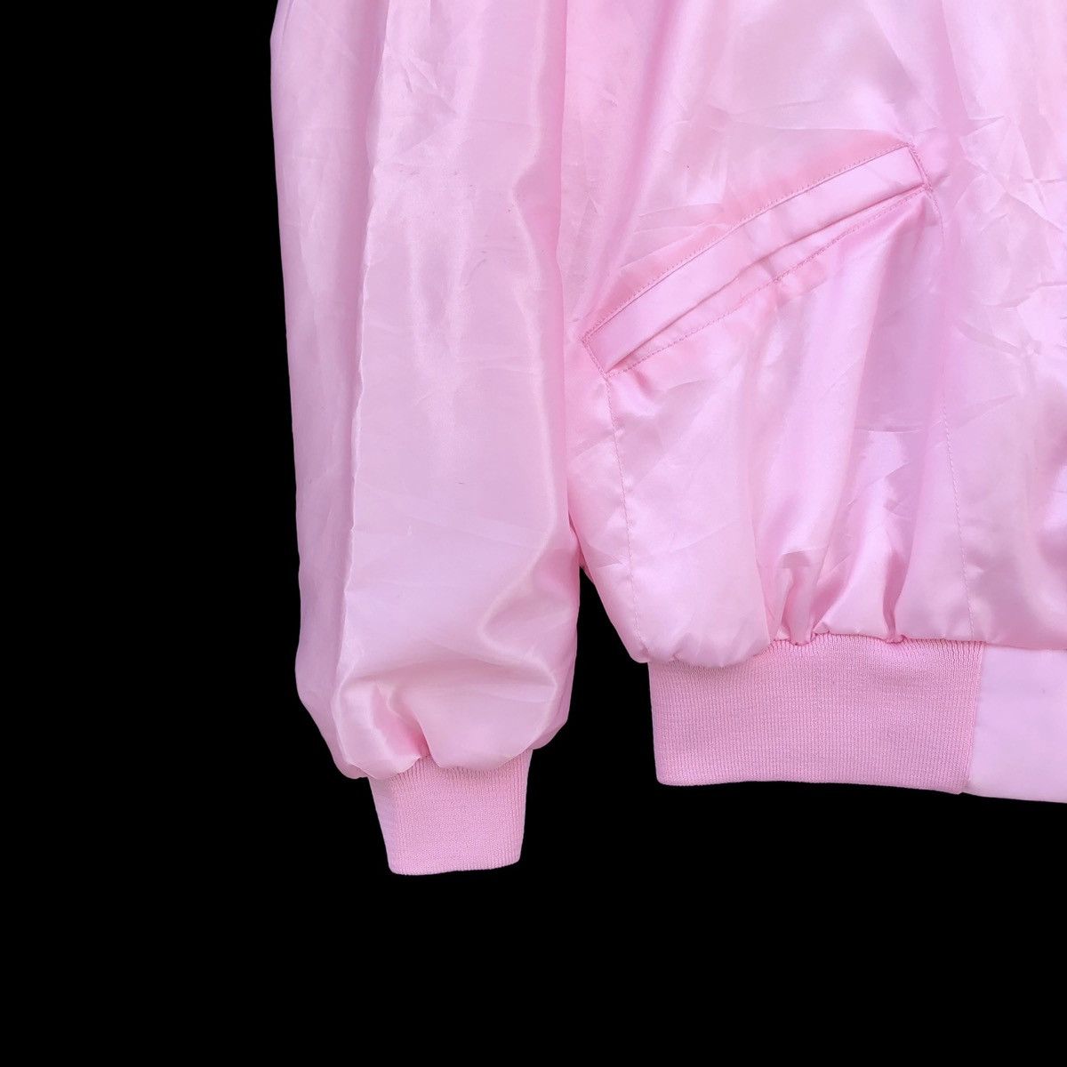 Vintage Vintage San Francisco Satin Embroidery Logo Varsity Jacket Size US L / EU 52-54 / 3 - 6 Thumbnail
