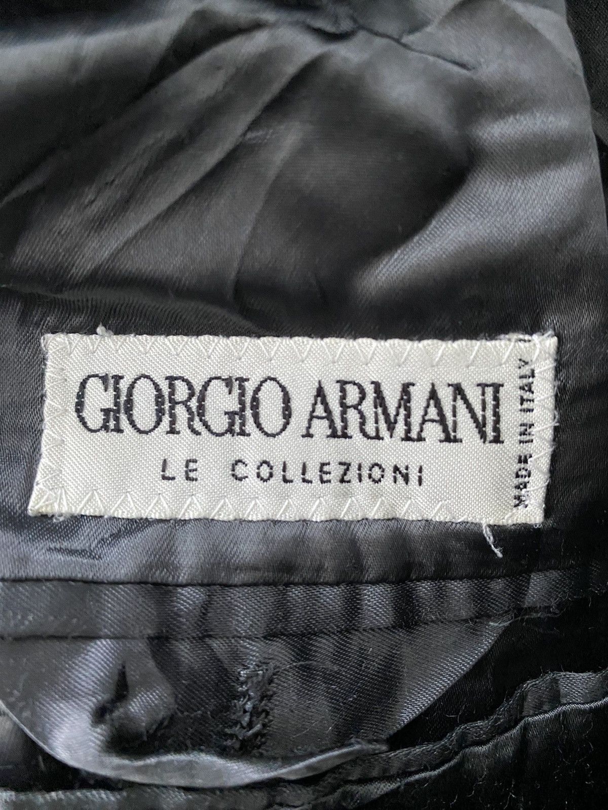 Giorgio Armani Vintage Giorgio Armani Le Collezioni Wool Jacket Size US M / EU 48-50 / 2 - 11 Thumbnail