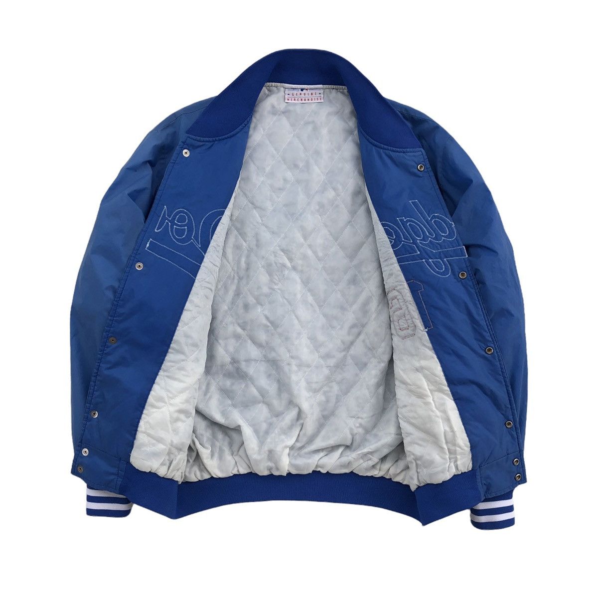 MLB Vintage Dodgers MLB Genuine Merchandise Blue Varsity Jacket Size US L / EU 52-54 / 3 - 7 Thumbnail
