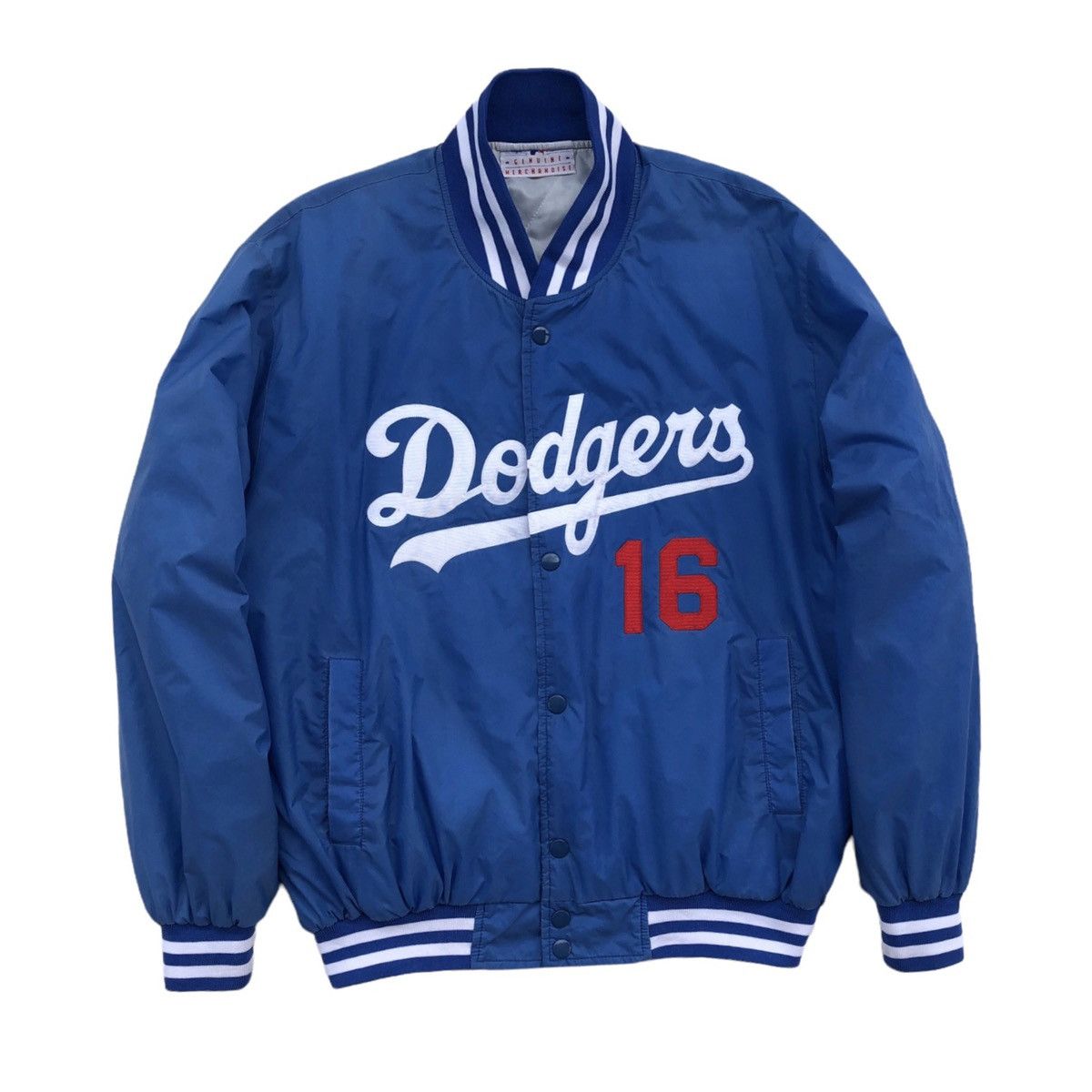 MLB Vintage Dodgers MLB Genuine Merchandise Blue Varsity Jacket Size US L / EU 52-54 / 3 - 4 Thumbnail