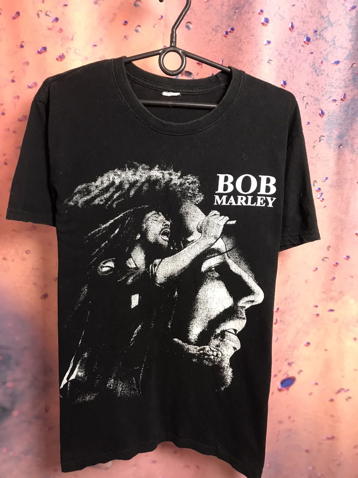 Bob Marley × Vintage Vintage Bob Marley streetwear band tee Size US M / EU 48-50 / 2 - 2 Thumbnail