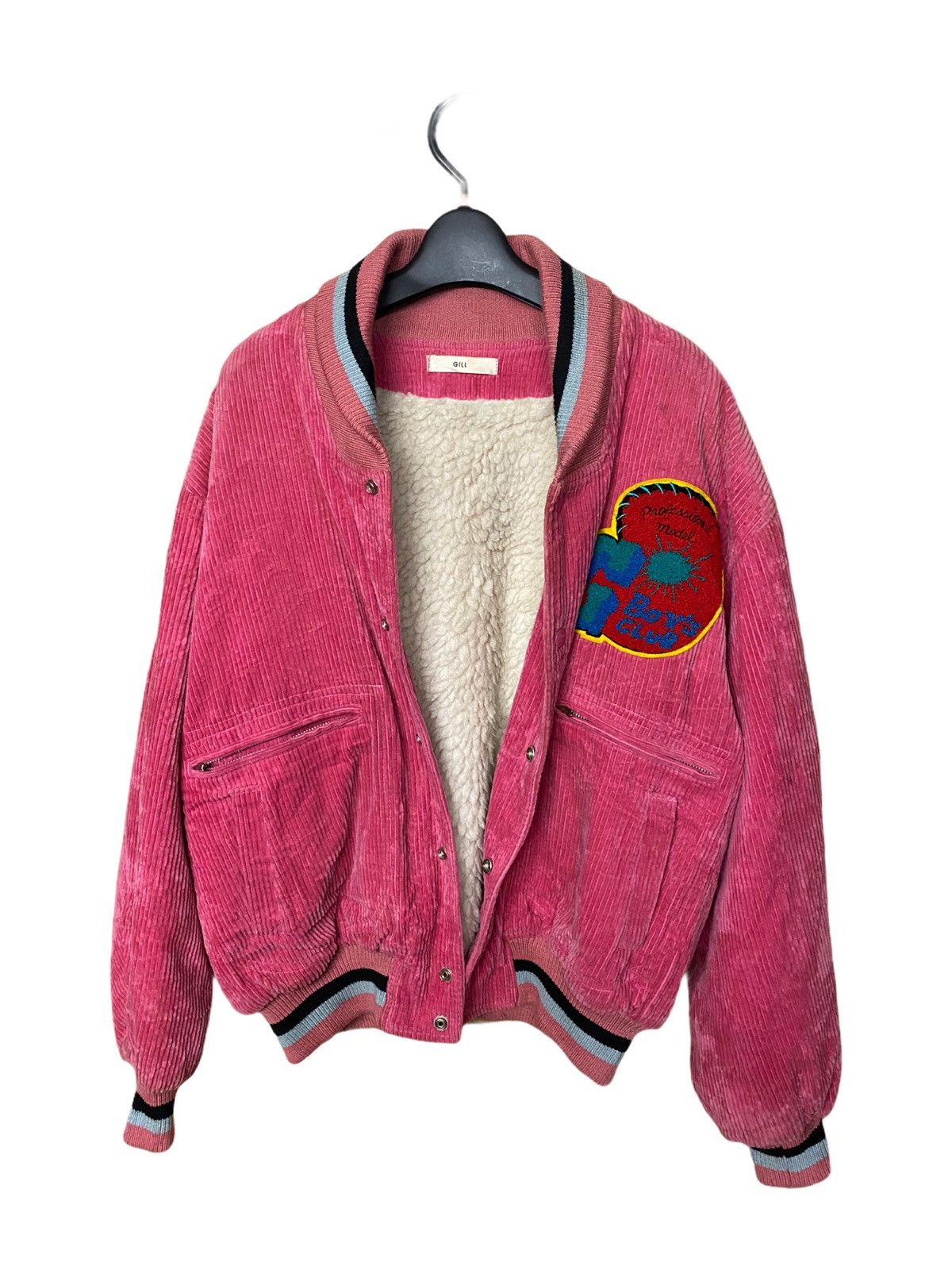 Designer × Japanese Brand GILL BOY’S CLUB CORDUROY BOMBER JACKET Size US L / EU 52-54 / 3 - 2 Thumbnail