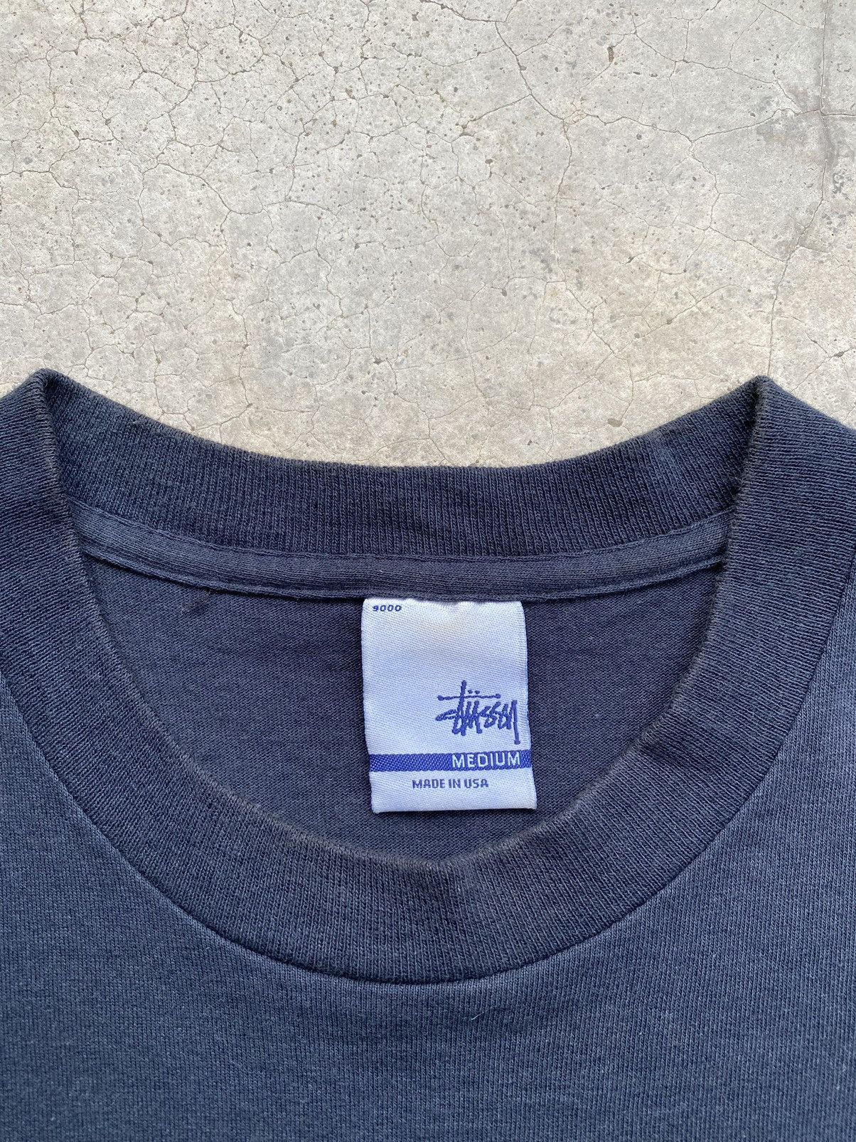Stussy 💥RARE💥True 90s STUSSY “Upside Down” Logo Single Stitch Tee Size US M / EU 48-50 / 2 - 5 Thumbnail