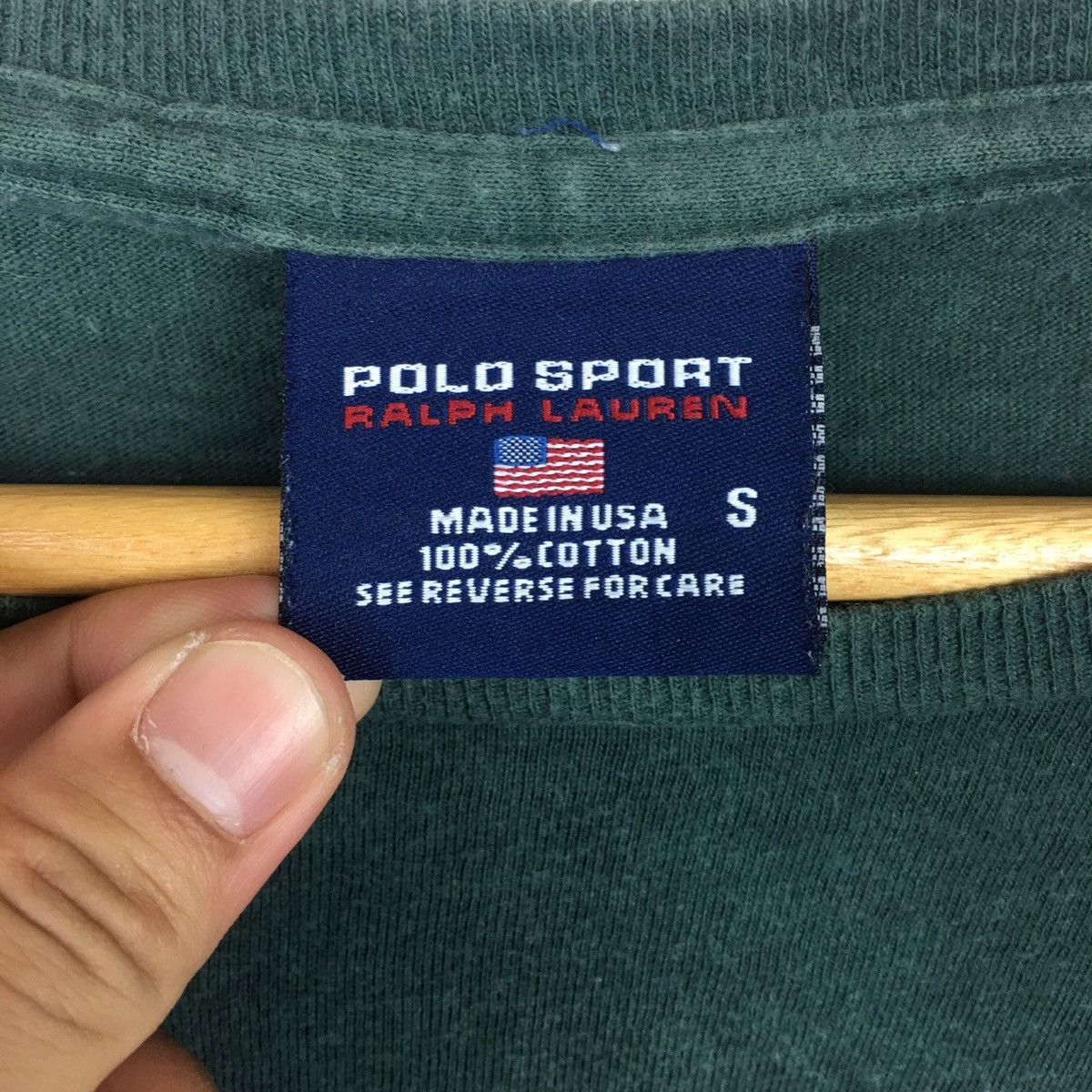 Polo Ralph Lauren Vtg 80’ POLO SPORTSMAN OUTDOOR Deer Ralph Lauren Tee Shirt Size US S / EU 44-46 / 1 - 7 Thumbnail