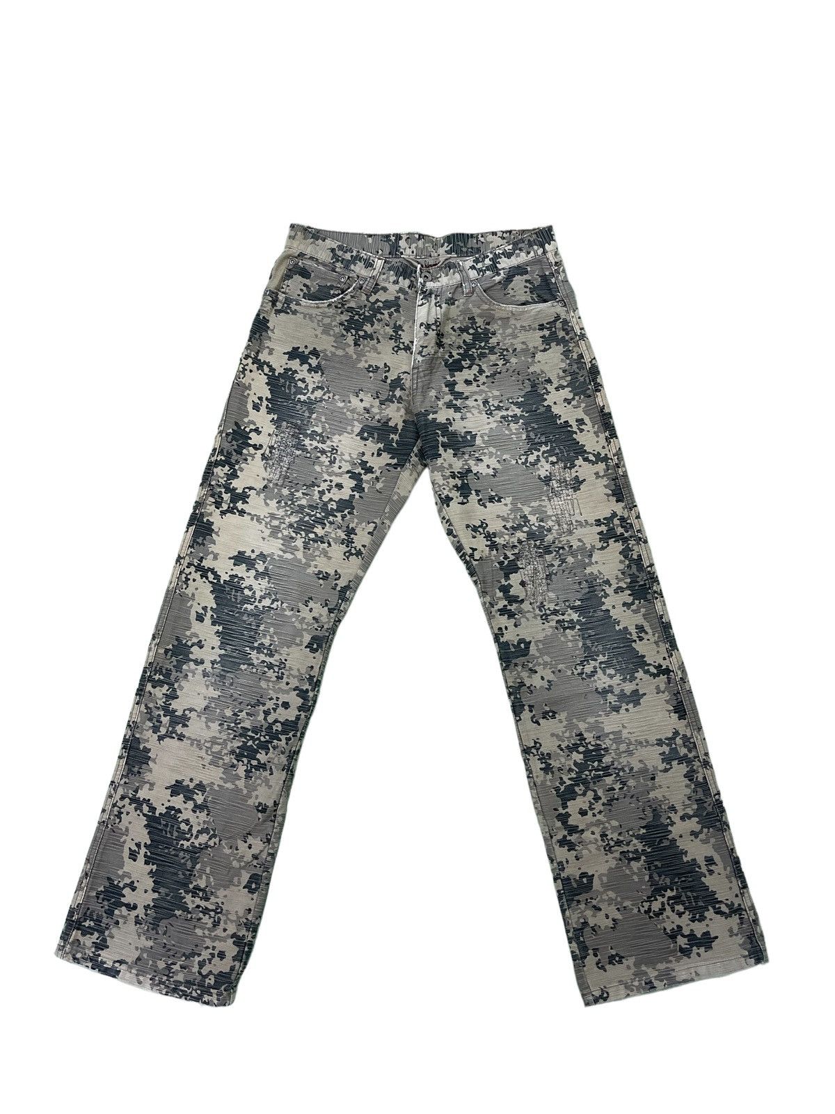 Japanese Brand Digi Camo Pant Regular 3🟦7 Size US 31 - 2 Thumbnail