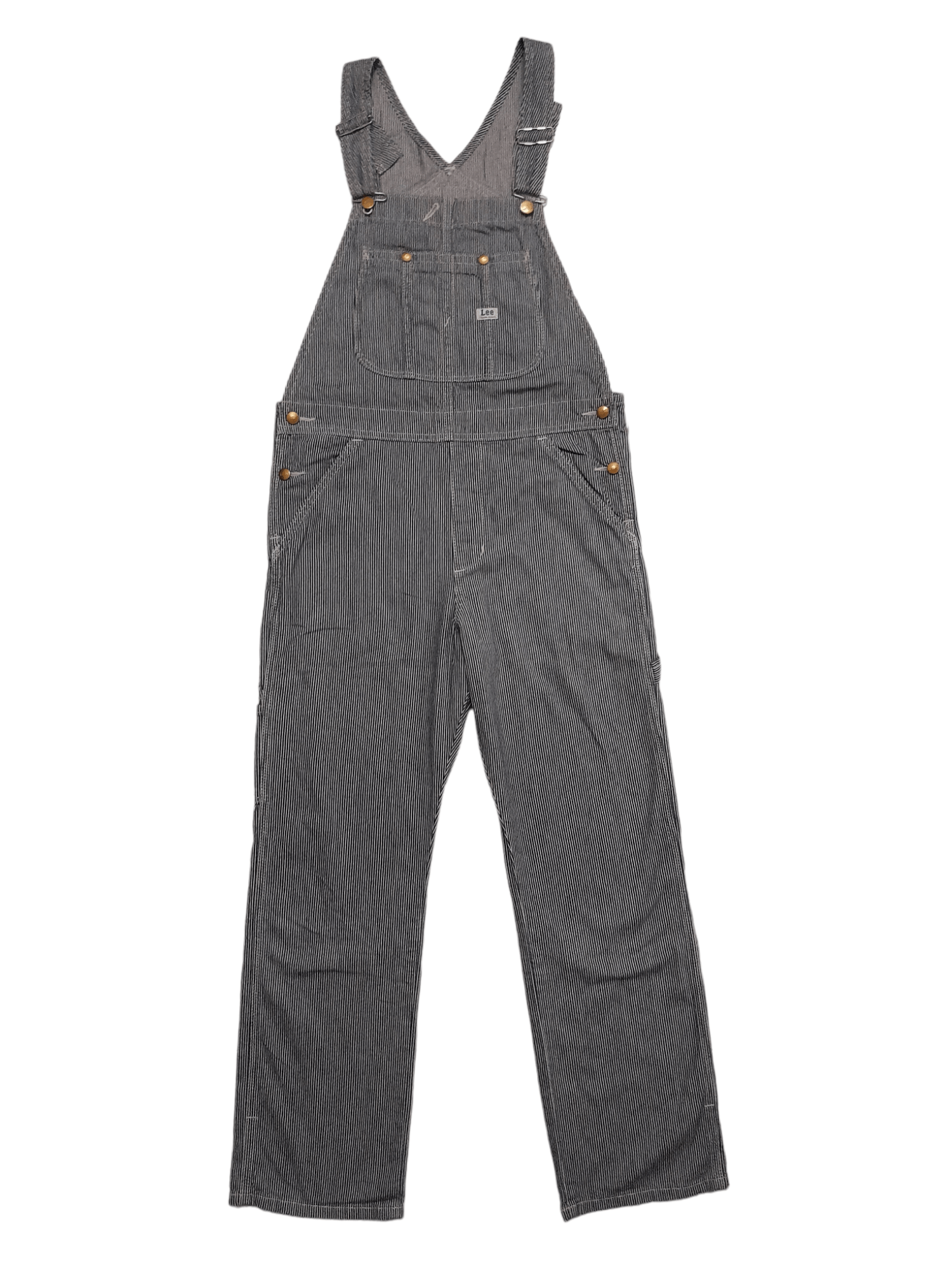 Lee Hickory Stripe Denim Overalls (E559)