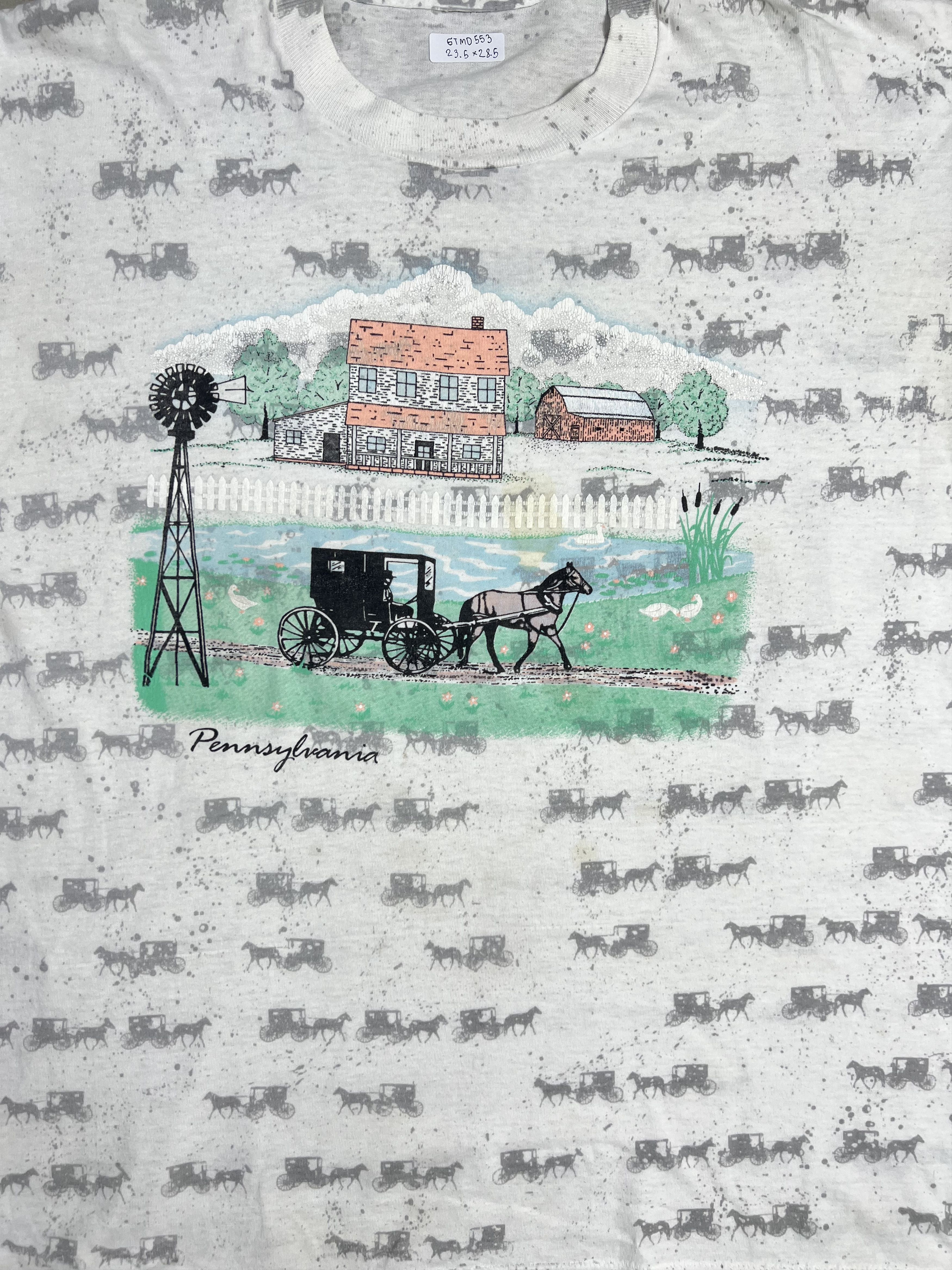 Vintage Vintage 90s OVP Pennsylvania Souvenir tee (XL) GTMD553 Size US XL / EU 56 / 4 - 2 Thumbnail