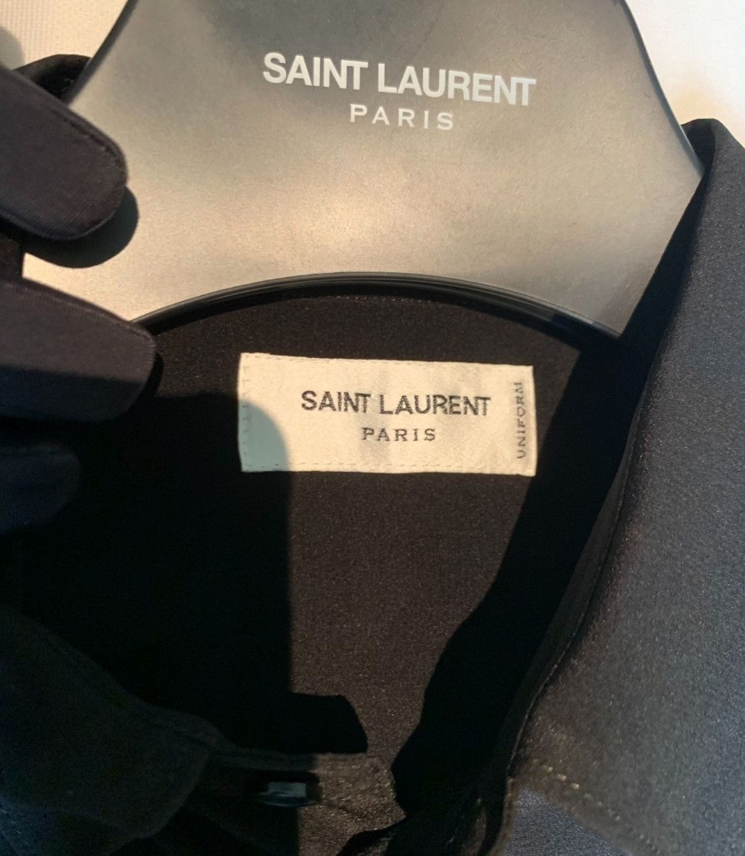 Saint Laurent Paris Saint Laurent Mulberry silk shirt Size US S / EU 44-46 / 1 - 3 Thumbnail