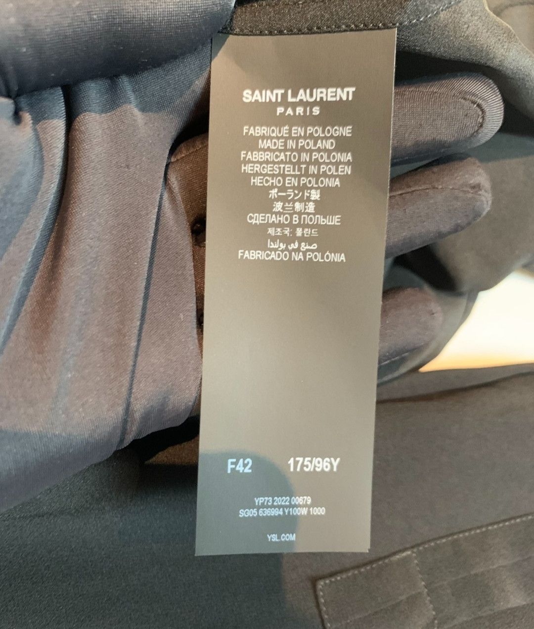 Saint Laurent Paris Saint Laurent Mulberry silk shirt Size US S / EU 44-46 / 1 - 4 Thumbnail