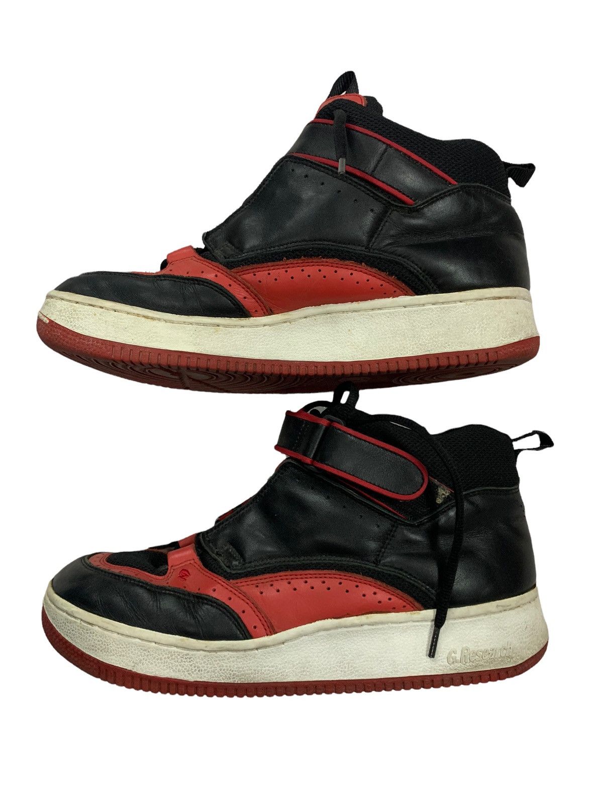 General Research 🔥RARE VTG GENERAL RESEARCH MID TOP SNEAKERS Size US 9 / EU 42 - 2 Thumbnail