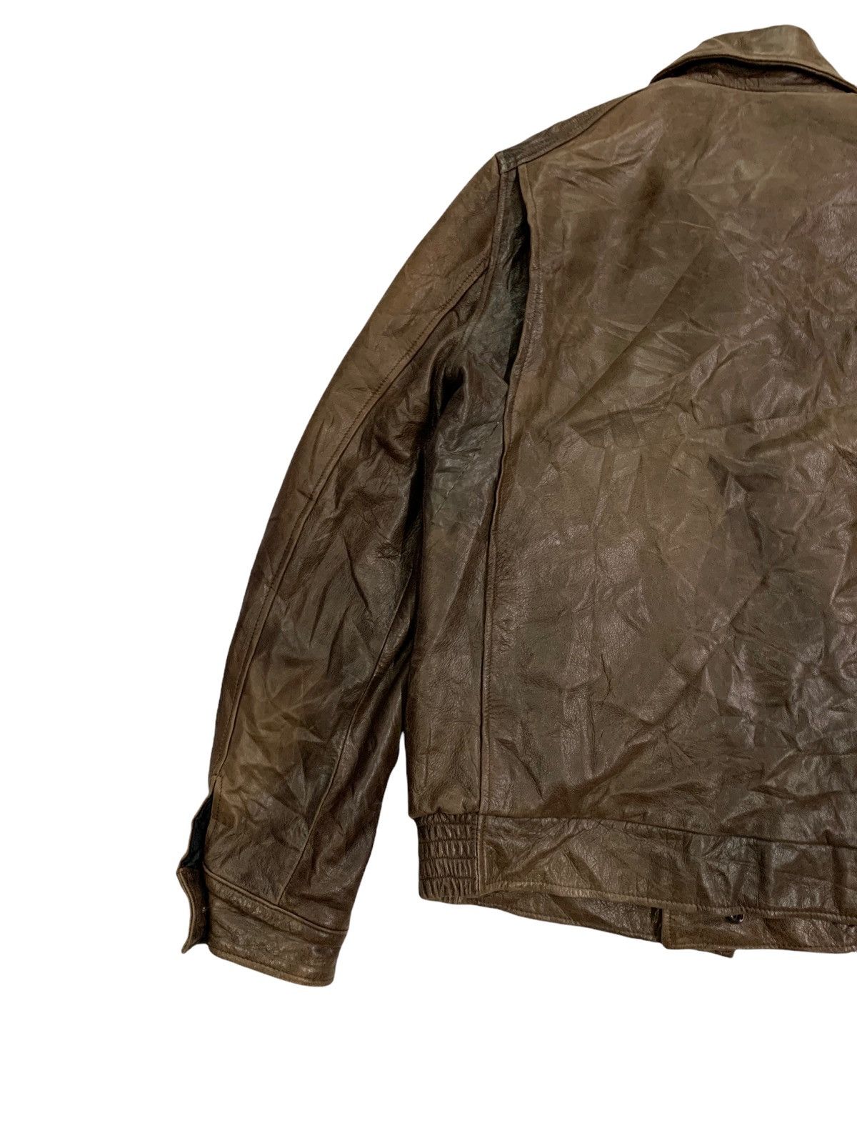 A.P.C. 🔥RARE A.P.C LEATHER JACKETS BROWN Size US XS / EU 42 / 0 - 9 Thumbnail