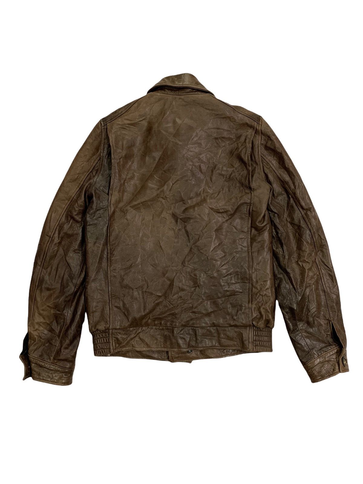 A.P.C. 🔥RARE A.P.C LEATHER JACKETS BROWN Size US XS / EU 42 / 0 - 8 Thumbnail