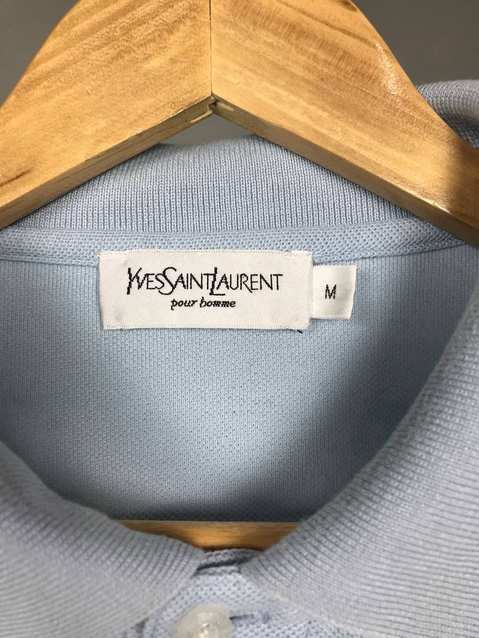 Yves Saint Laurent YSL Yves Saint Laurent luxury streetwear polo tee Size US M / EU 48-50 / 2 - 4 Thumbnail