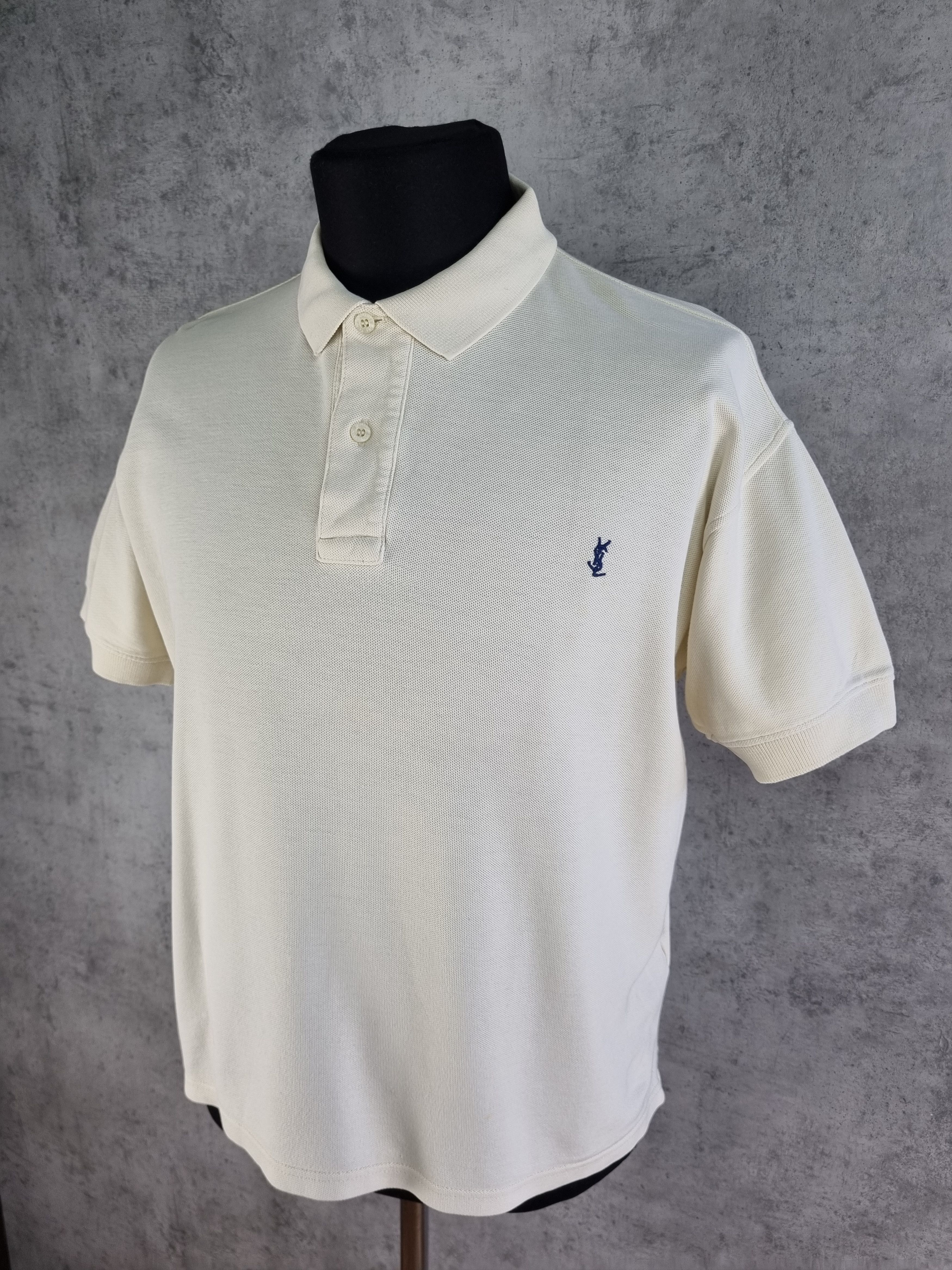Yves Saint Laurent 90s Yves Saint Laurent YSL Pour Home Polo Shirt Size US M / EU 48-50 / 2 - 1 Thumbnail