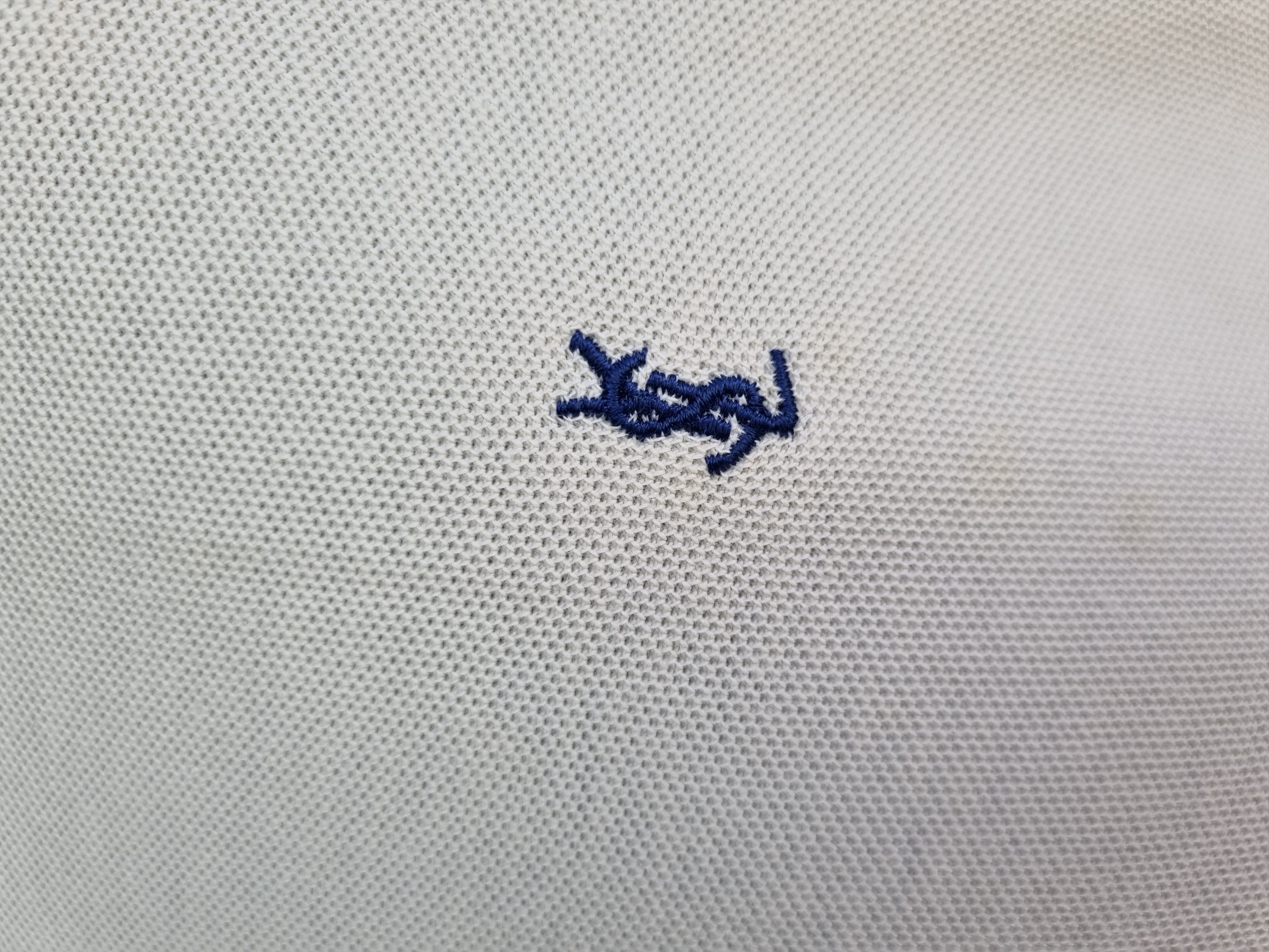 Yves Saint Laurent 90s Yves Saint Laurent YSL Pour Home Polo Shirt Size US M / EU 48-50 / 2 - 11 Thumbnail