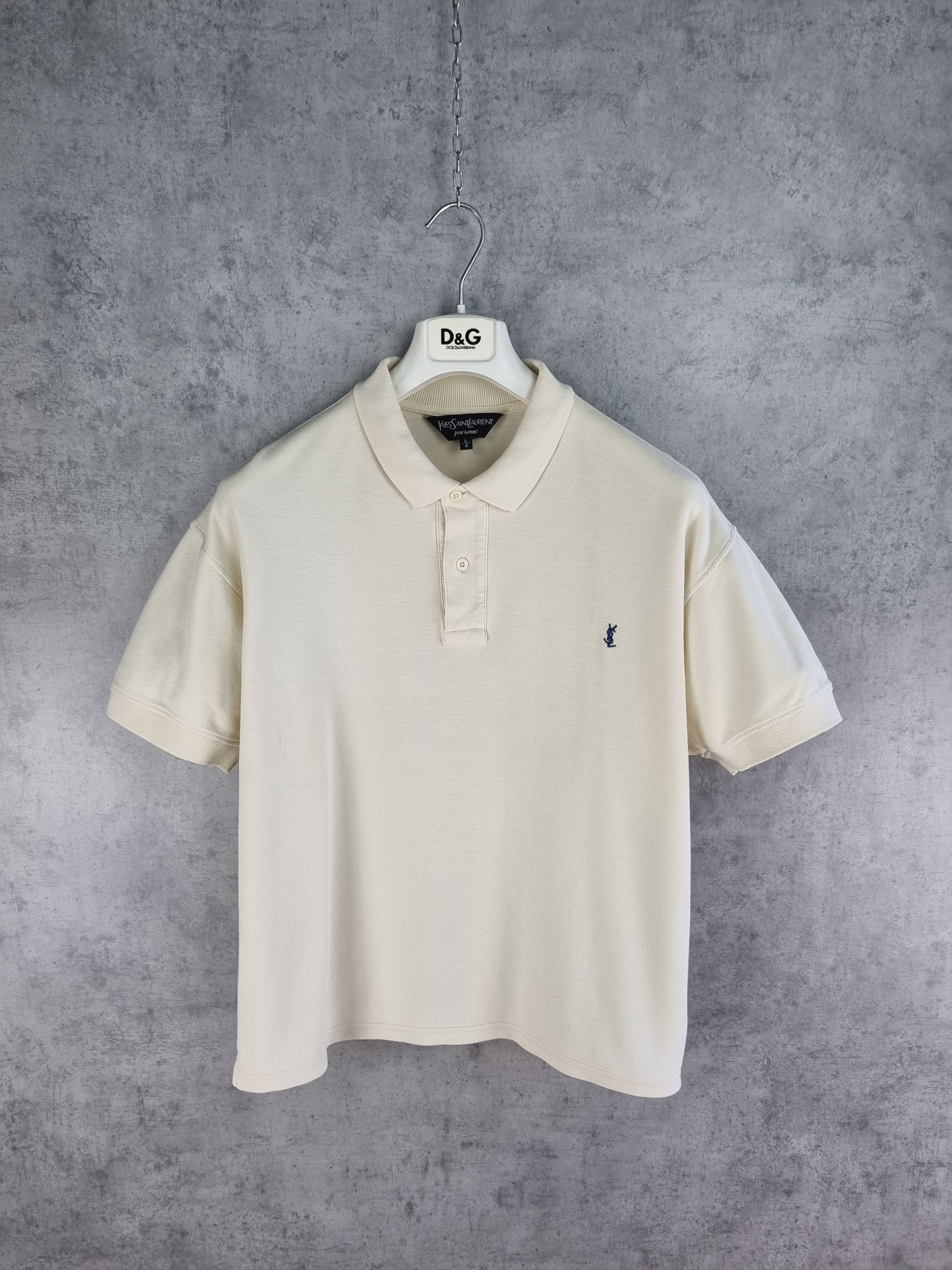 Yves Saint Laurent 90s Yves Saint Laurent YSL Pour Home Polo Shirt Size US M / EU 48-50 / 2 - 3 Thumbnail
