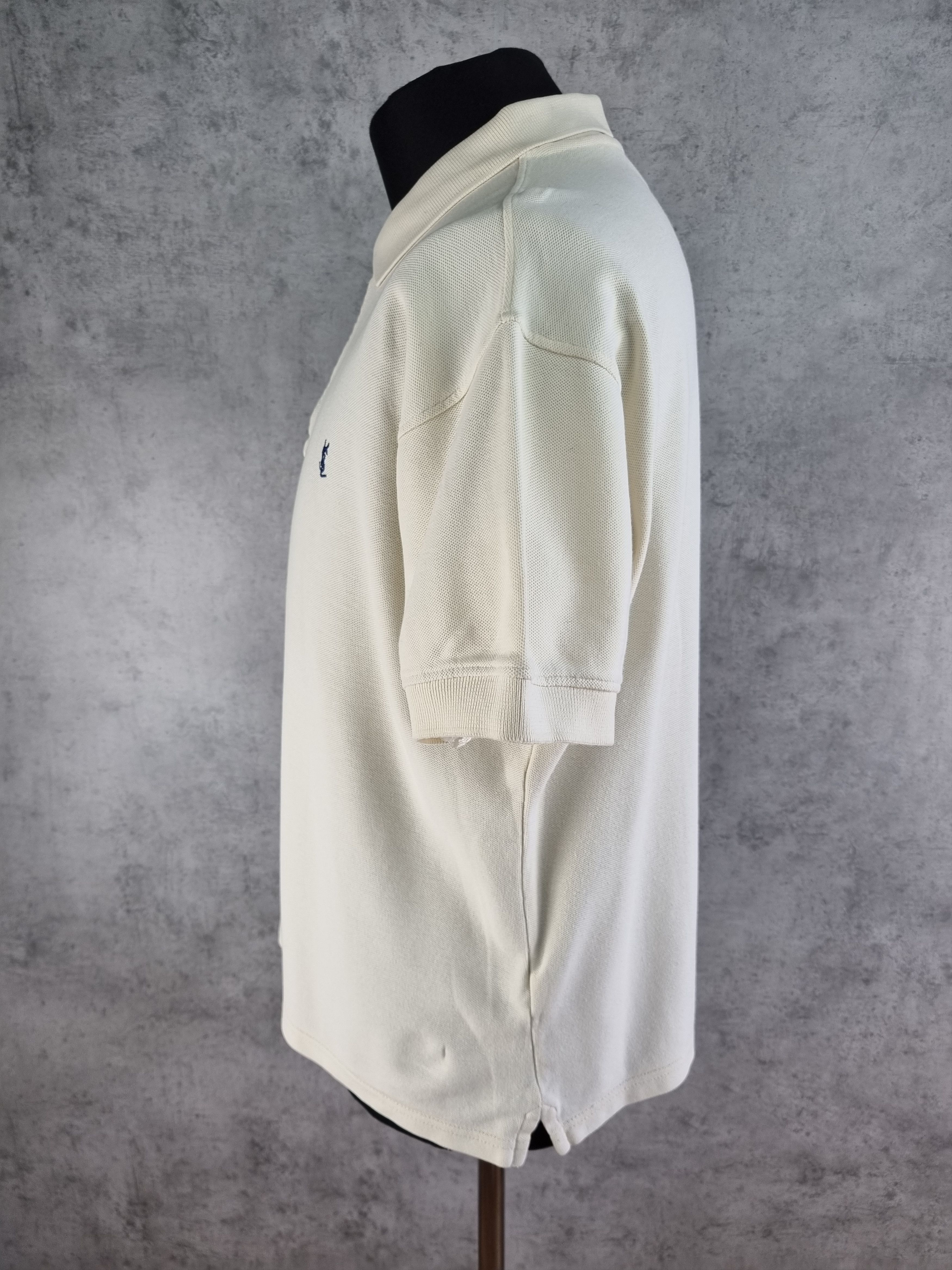 Yves Saint Laurent 90s Yves Saint Laurent YSL Pour Home Polo Shirt Size US M / EU 48-50 / 2 - 7 Thumbnail