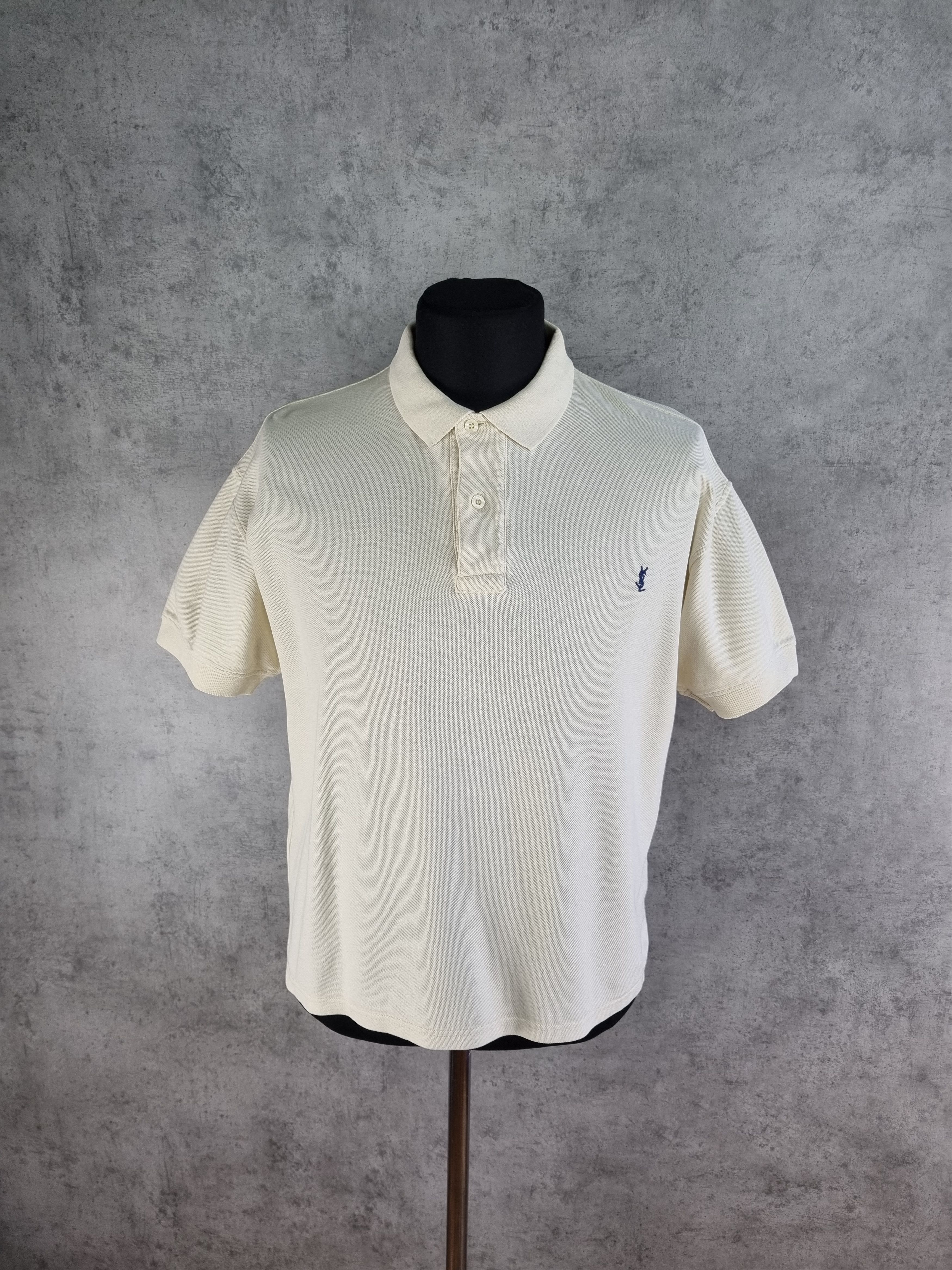 Yves Saint Laurent 90s Yves Saint Laurent YSL Pour Home Polo Shirt Size US M / EU 48-50 / 2 - 17 Thumbnail
