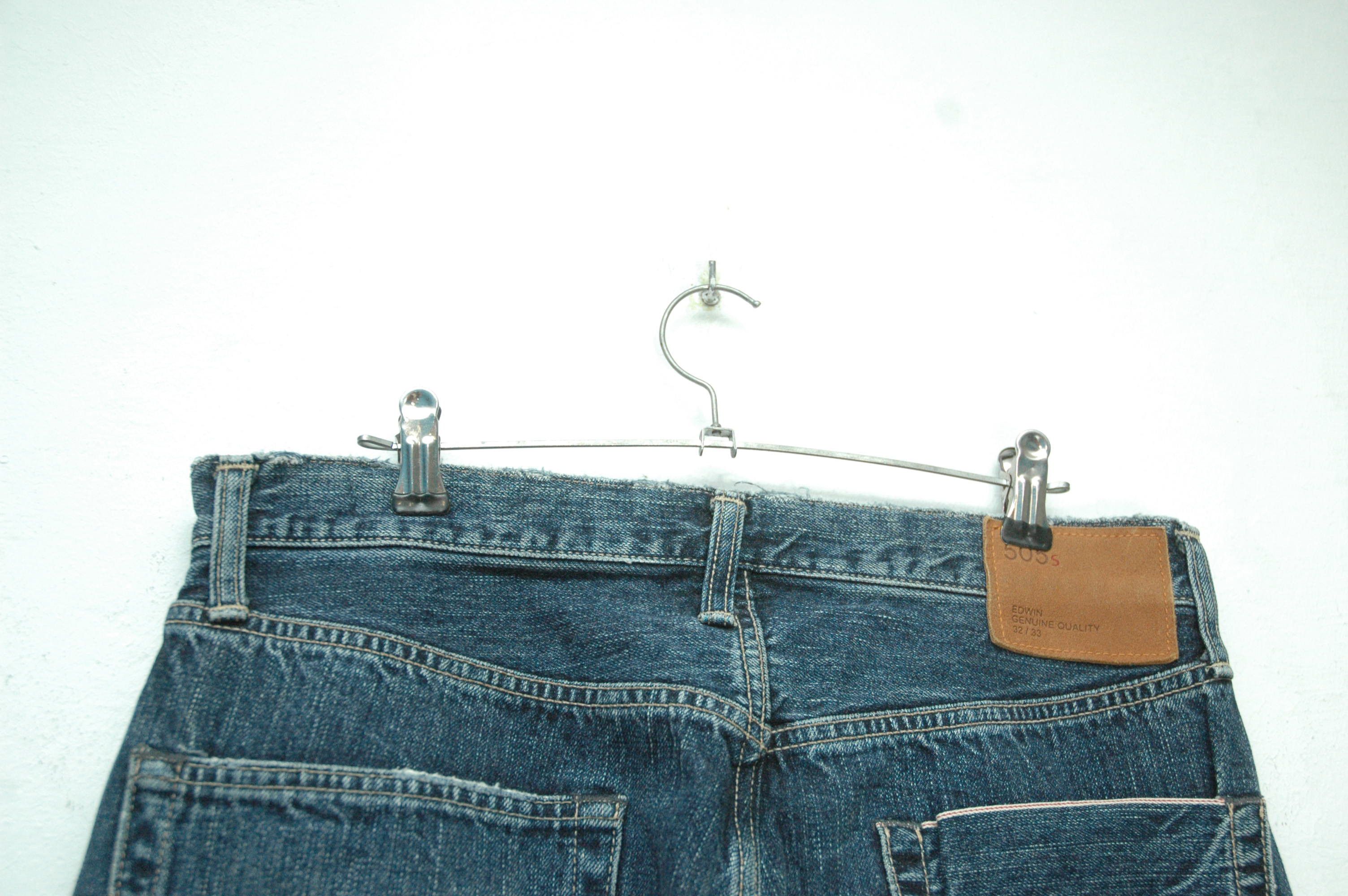 Edwin × Japanese Brand Vintage Edwin Distressed Selvedge 505s made in Japan denim Size US 32 / EU 48 - 10 Thumbnail
