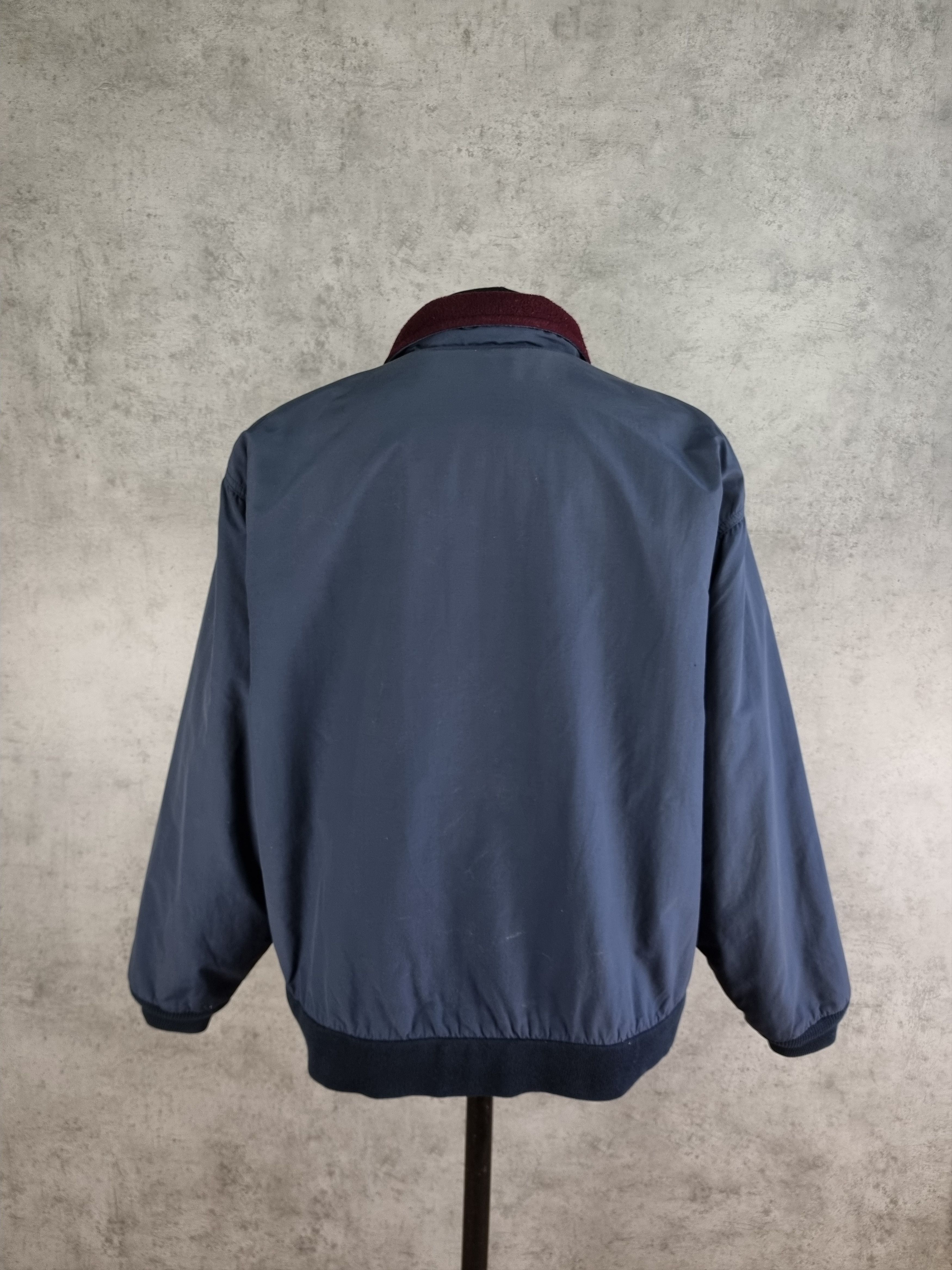 L.L. Bean × Vintage Vintage LL Bean Fleece Navy Nylon Jacket like PATAGONIA Size US L / EU 52-54 / 3 - 10 Thumbnail