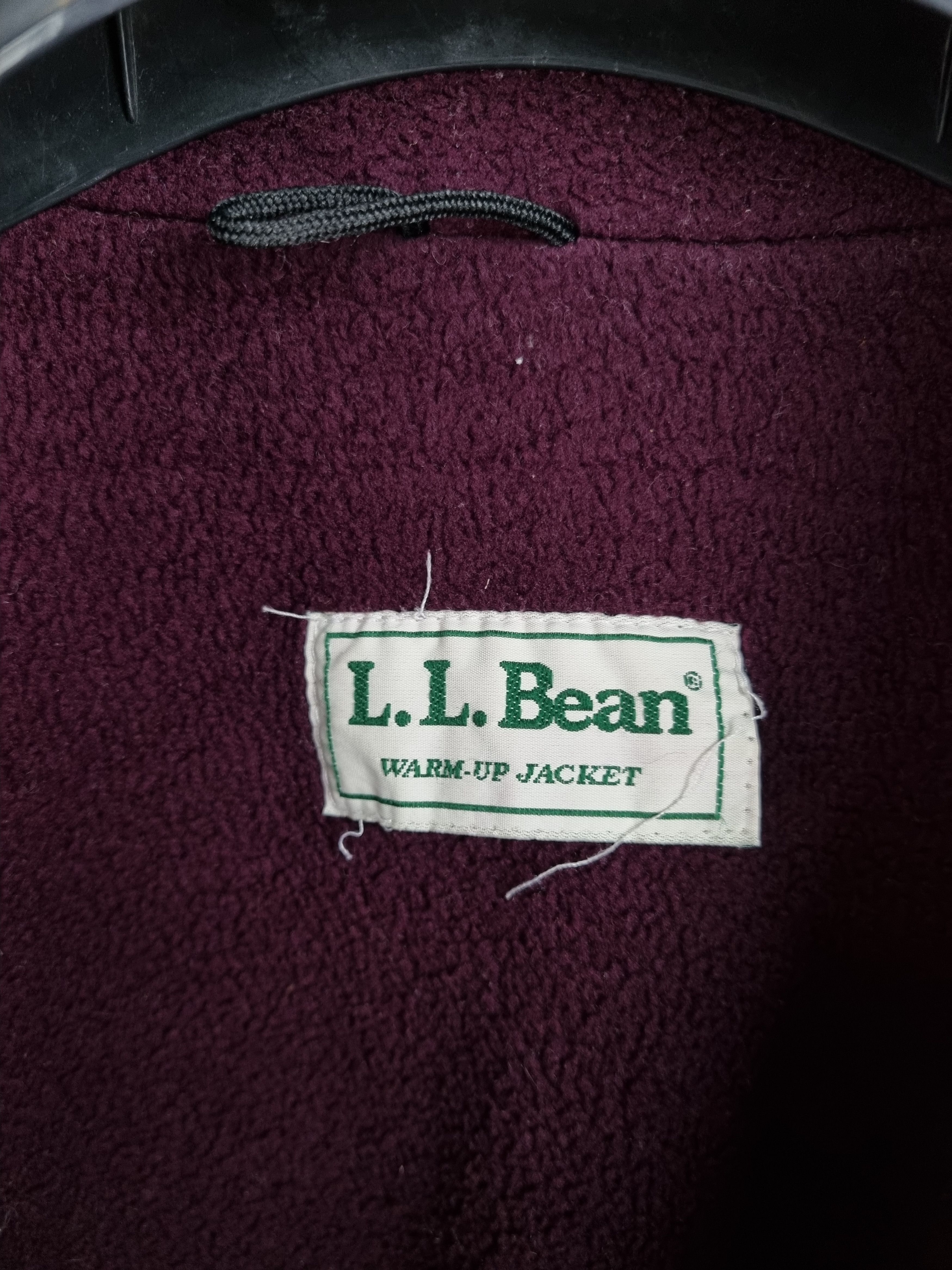 L.L. Bean × Vintage Vintage LL Bean Fleece Navy Nylon Jacket like PATAGONIA Size US L / EU 52-54 / 3 - 8 Thumbnail