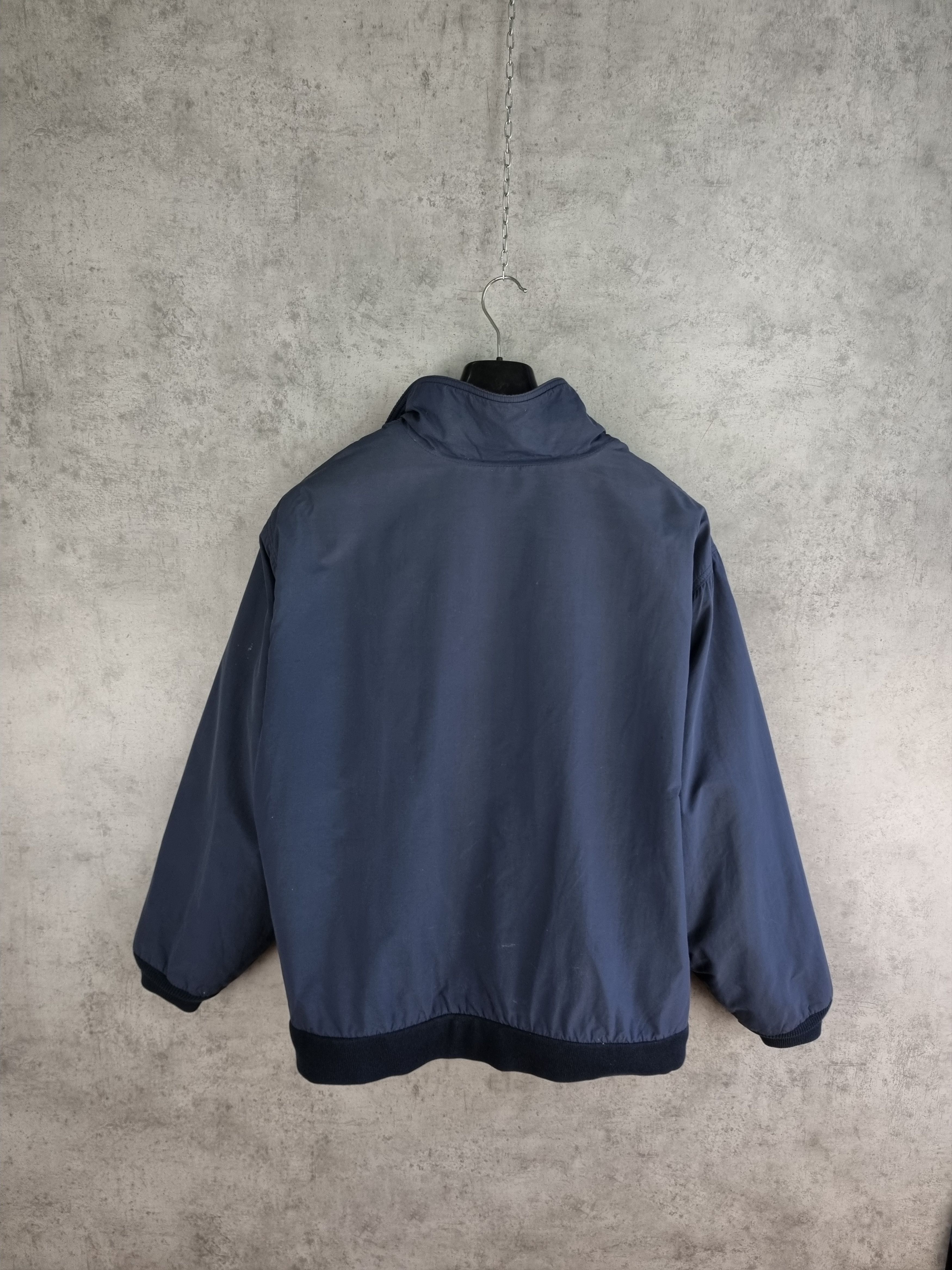 L.L. Bean × Vintage Vintage LL Bean Fleece Navy Nylon Jacket like PATAGONIA Size US L / EU 52-54 / 3 - 4 Thumbnail