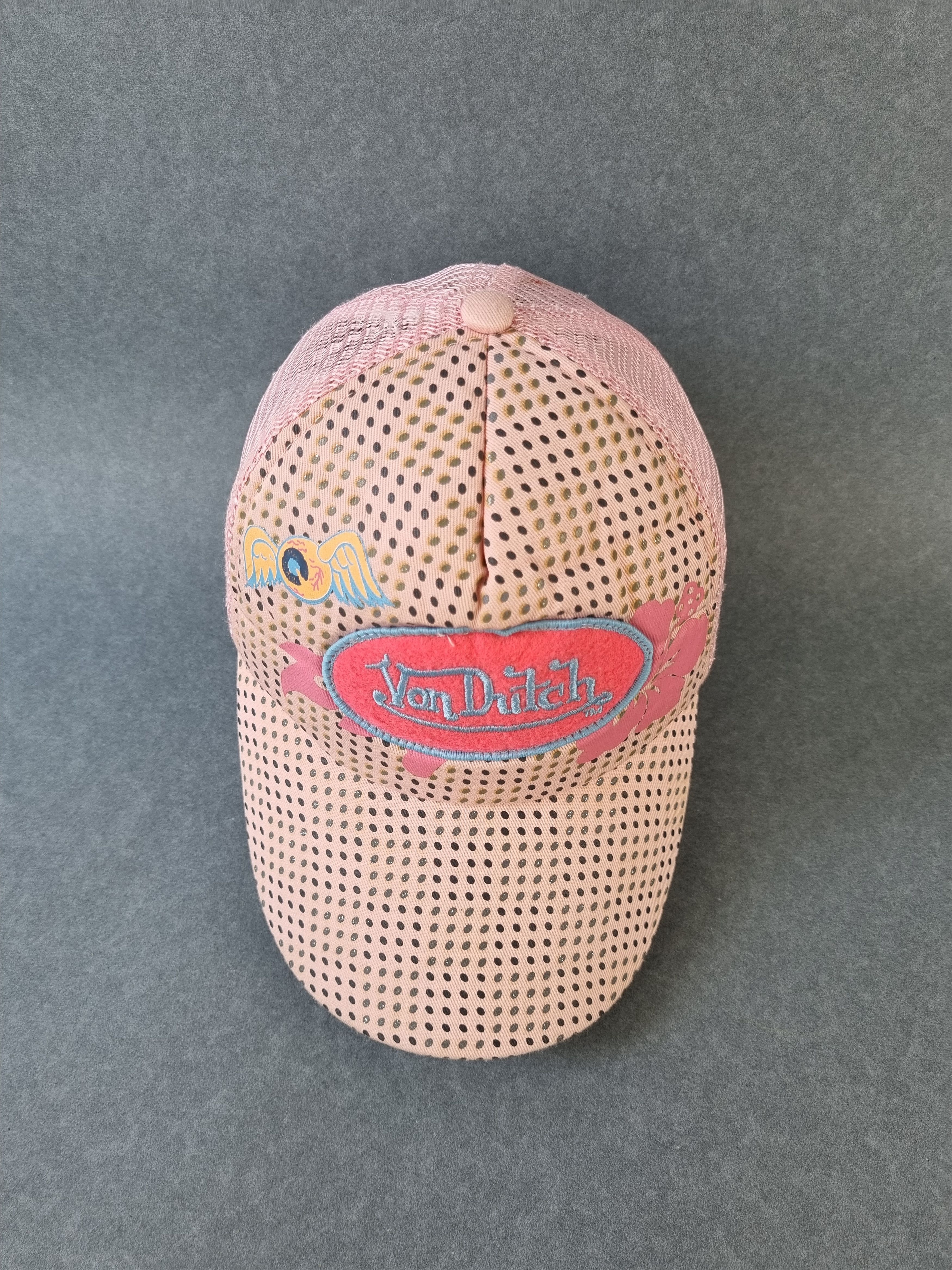 Von Dutch Rare Von Dutch Pink Cap Trucker Snap back GOLF WANG Size ONE SIZE - 5 Thumbnail