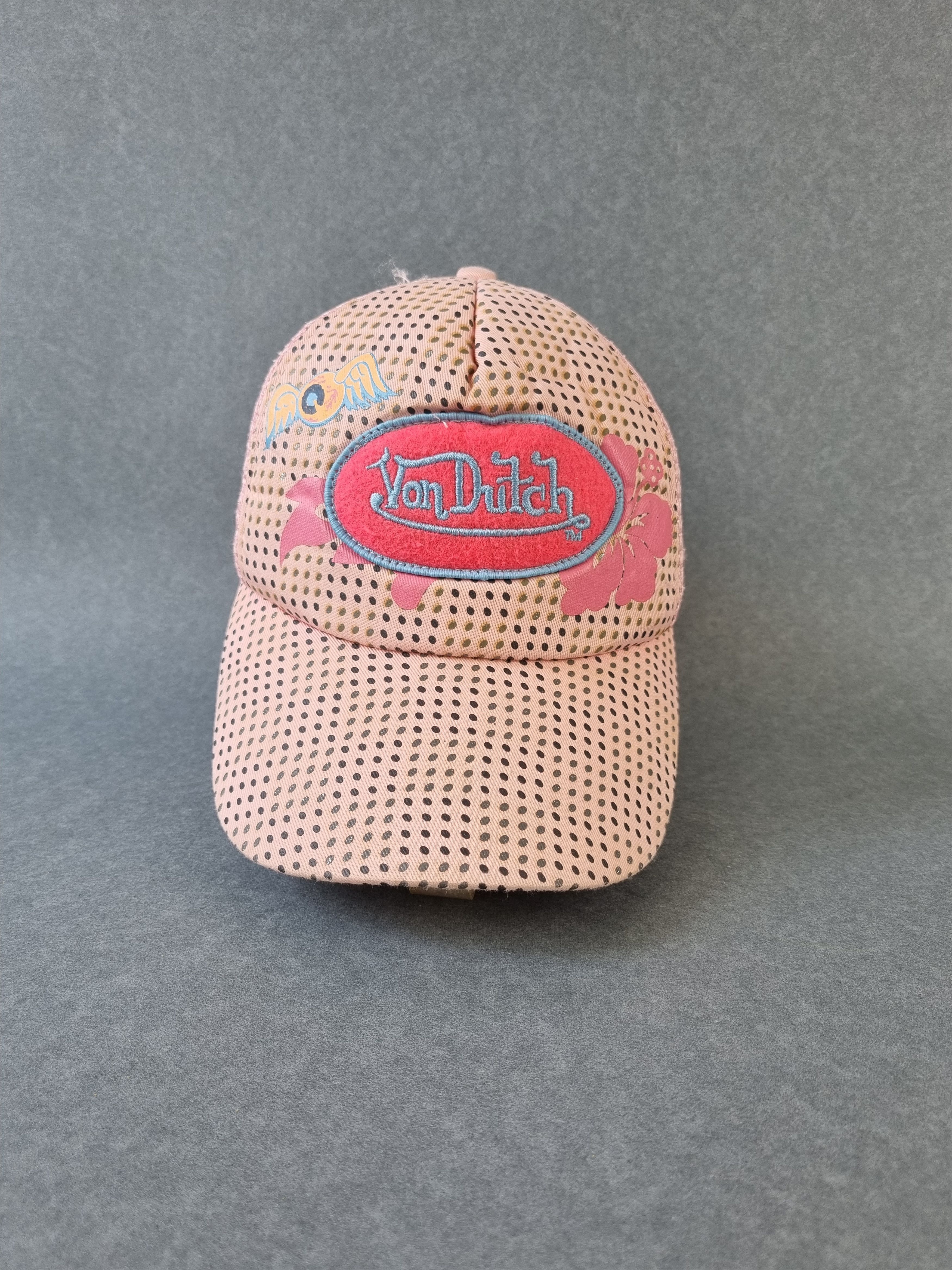 Von Dutch Rare Von Dutch Pink Cap Trucker Snap back GOLF WANG Size ONE SIZE - 1 Thumbnail