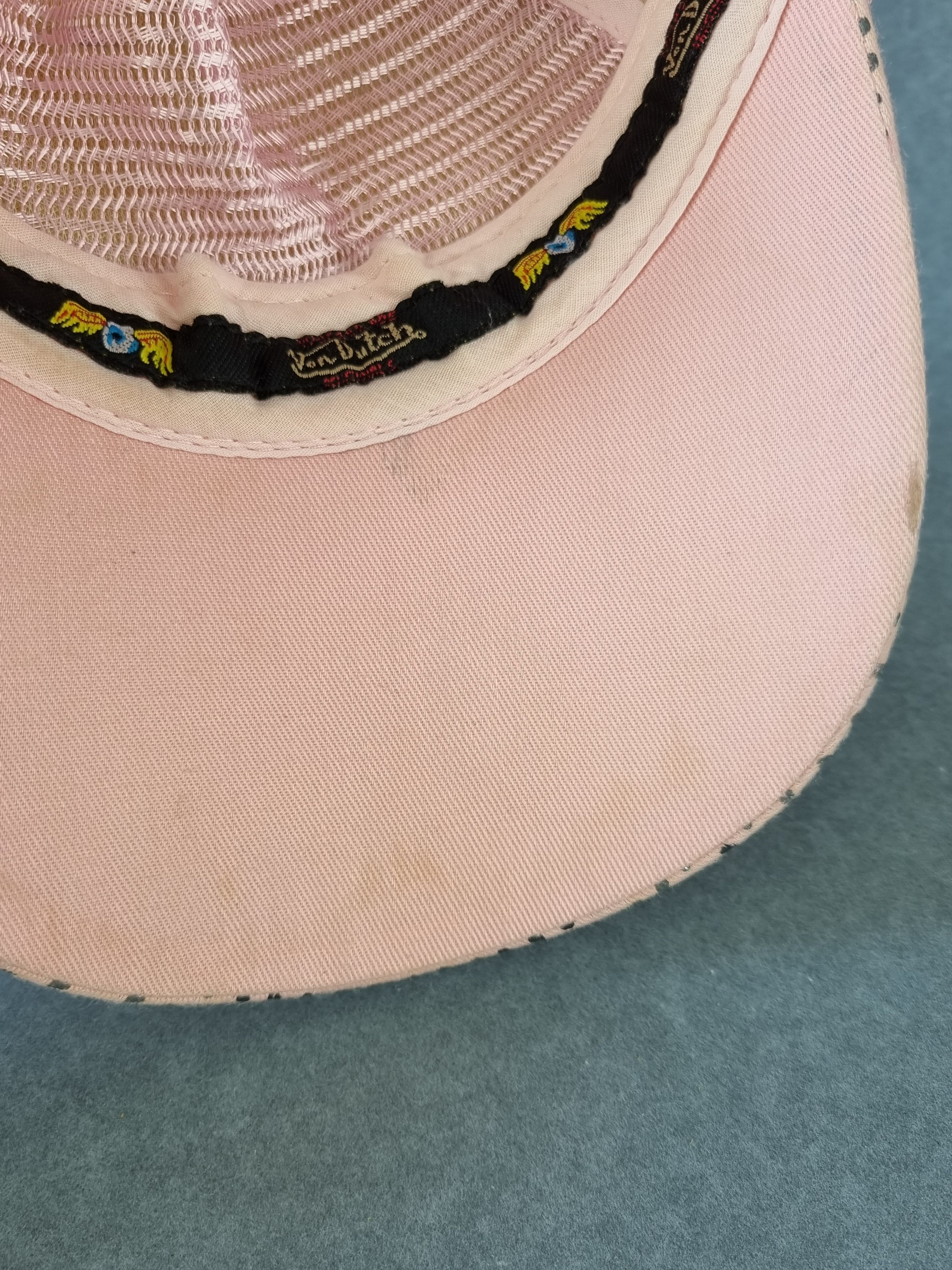 Von Dutch Rare Von Dutch Pink Cap Trucker Snap back GOLF WANG Size ONE SIZE - 11 Thumbnail