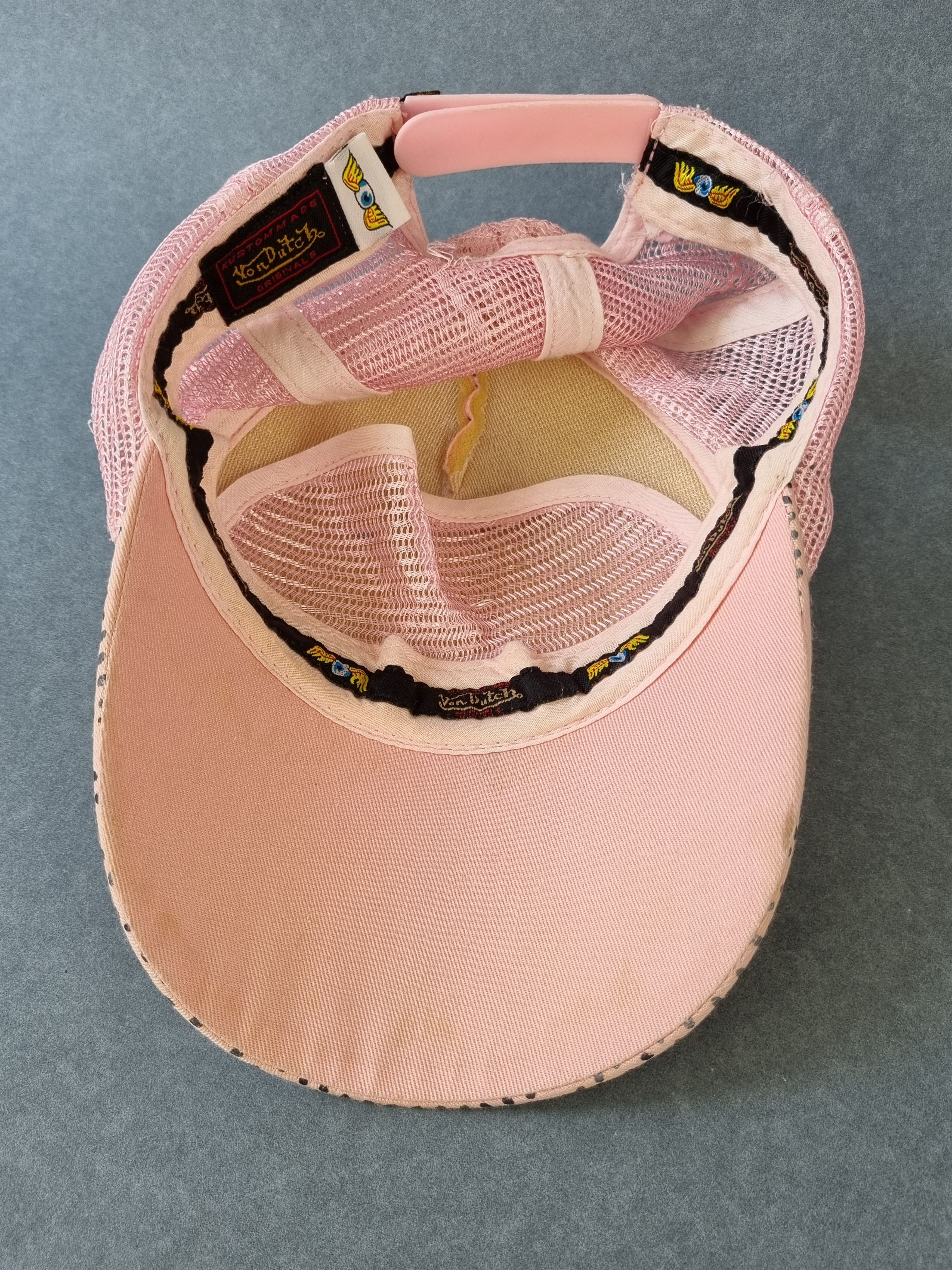 Von Dutch Rare Von Dutch Pink Cap Trucker Snap back GOLF WANG Size ONE SIZE - 6 Thumbnail