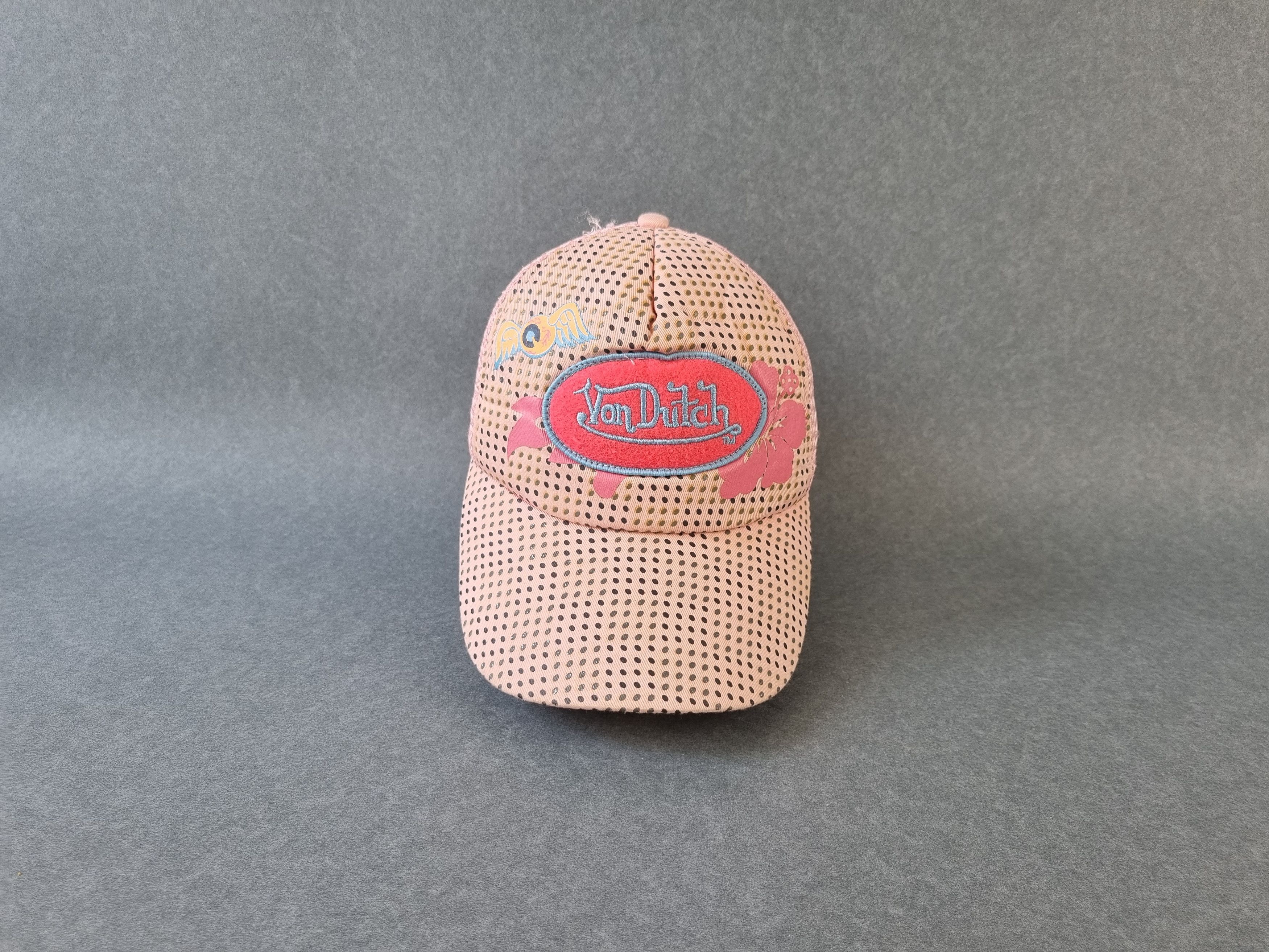 Von Dutch Rare Von Dutch Pink Cap Trucker Snap back GOLF WANG Size ONE SIZE - 12 Thumbnail